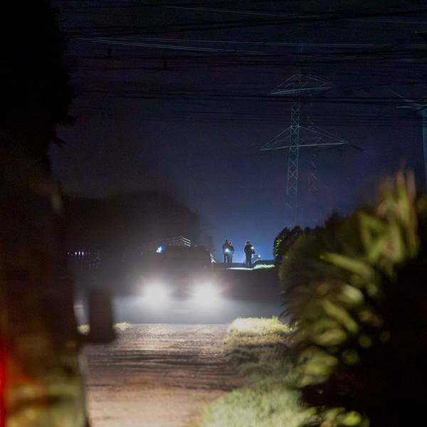 Polizeieinsatz am Umspannwerk Bergheim