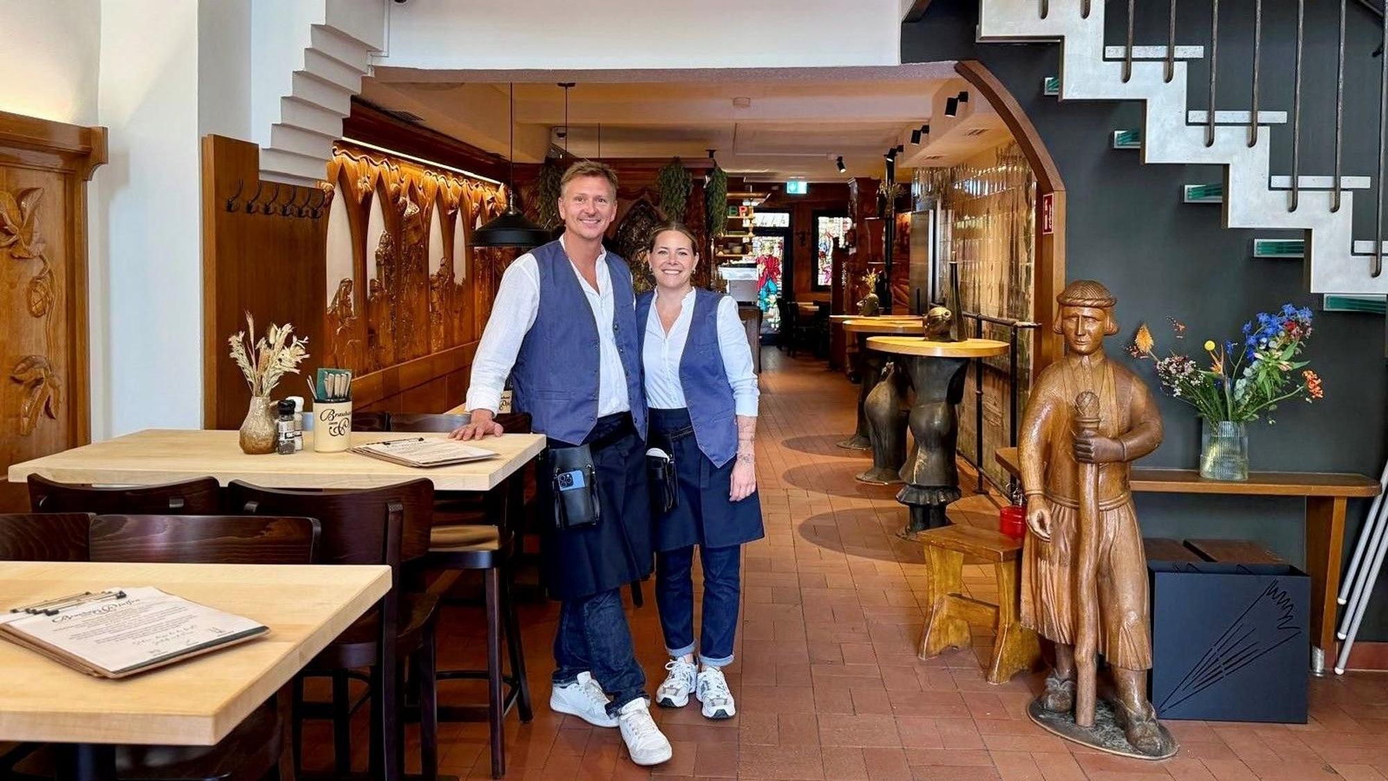 Jakob und Giannina Liebner haben das Brauhaus zum Pfaffen in der Kölner Altstadt wiederbelebt.