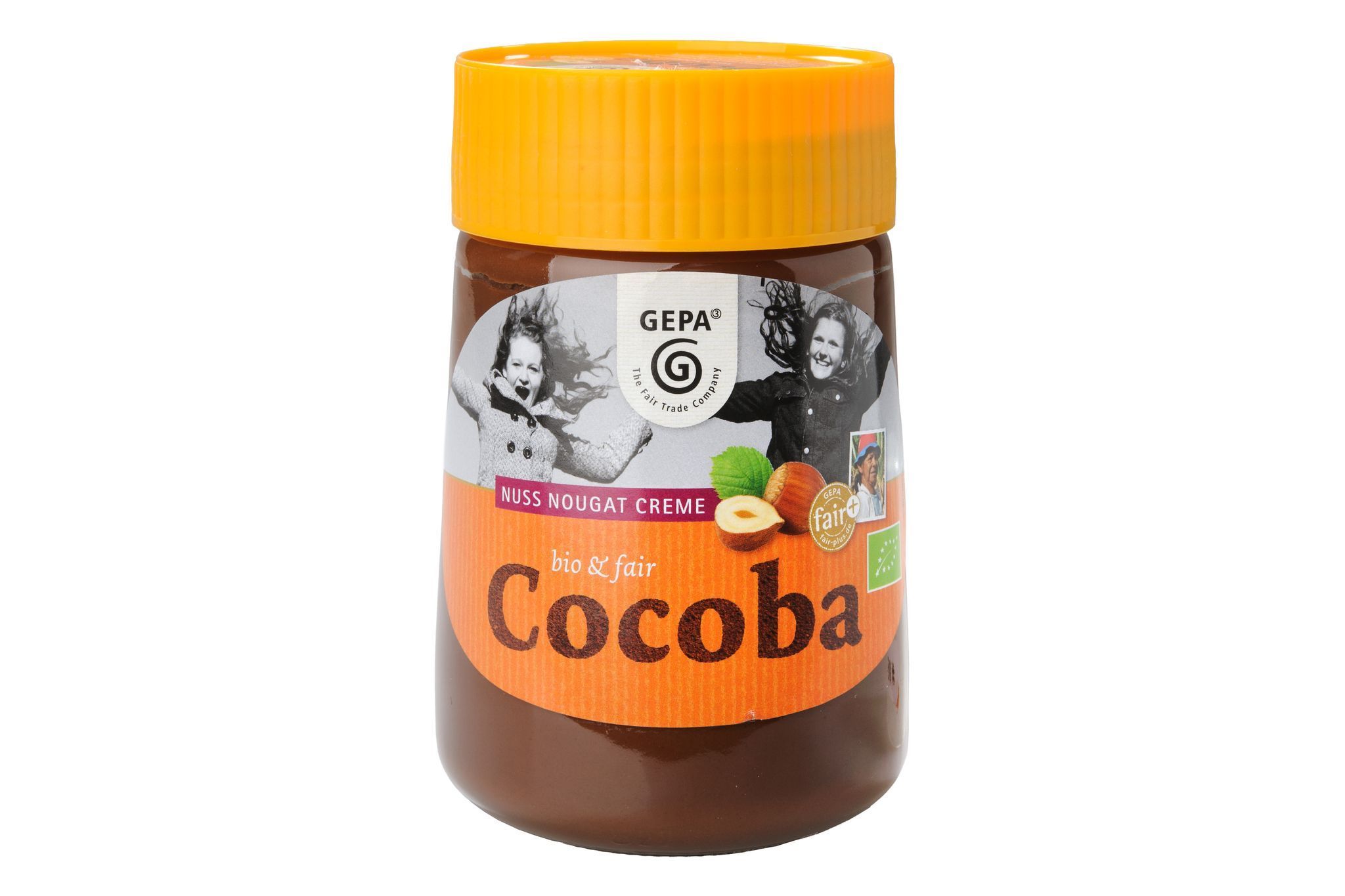 „Bio Cocoba Nuss Nougat Creme“ von Gepa
