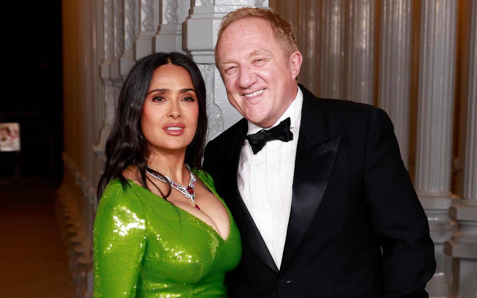 Seit 2009 ist Salma Hayek mit dem französischen Milliardär François-Henri Pinault verheiratet. (Bild: Frazer Harrison/Getty Images)
