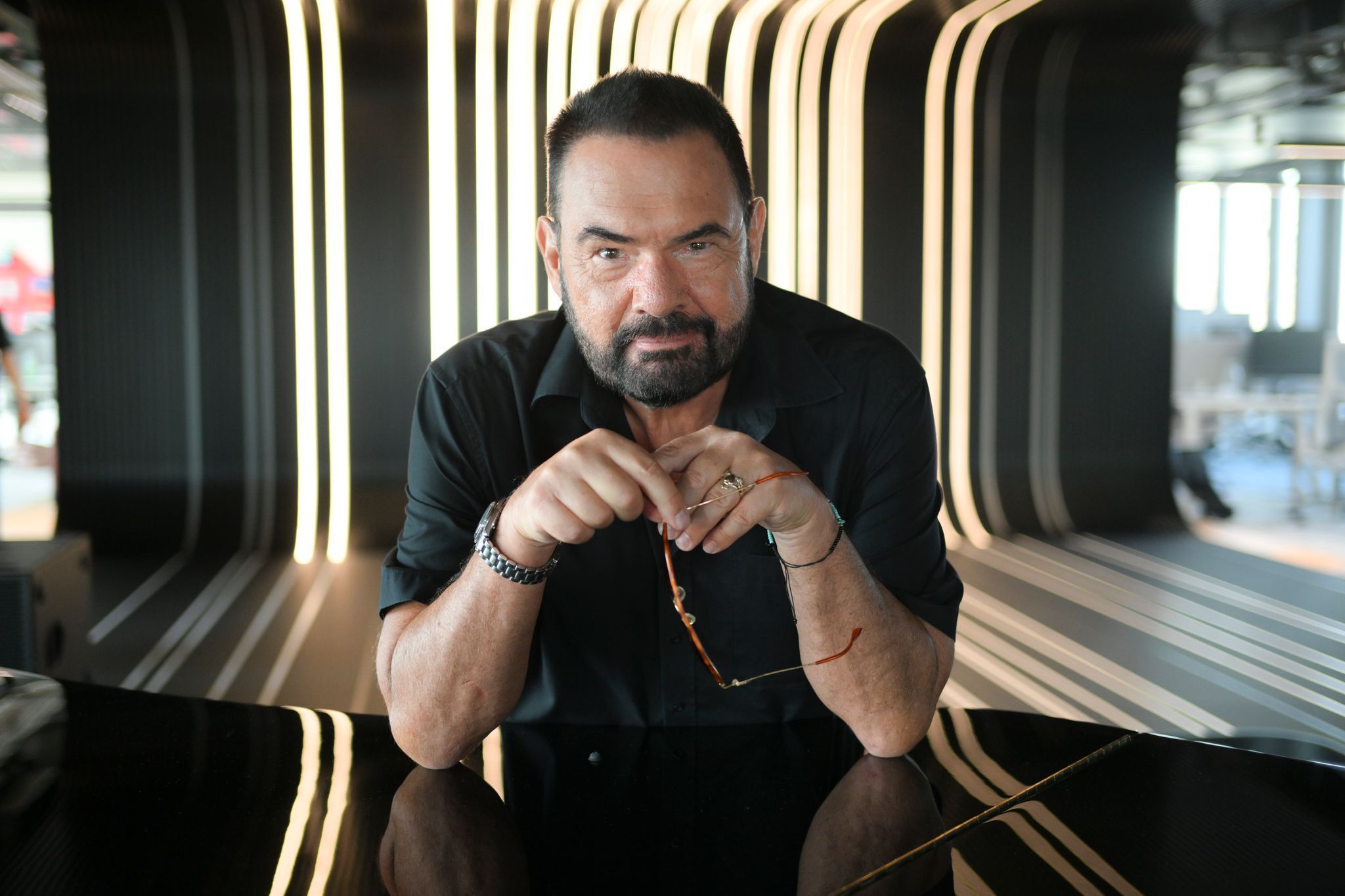 Sänger Marian Gold von Alphaville
