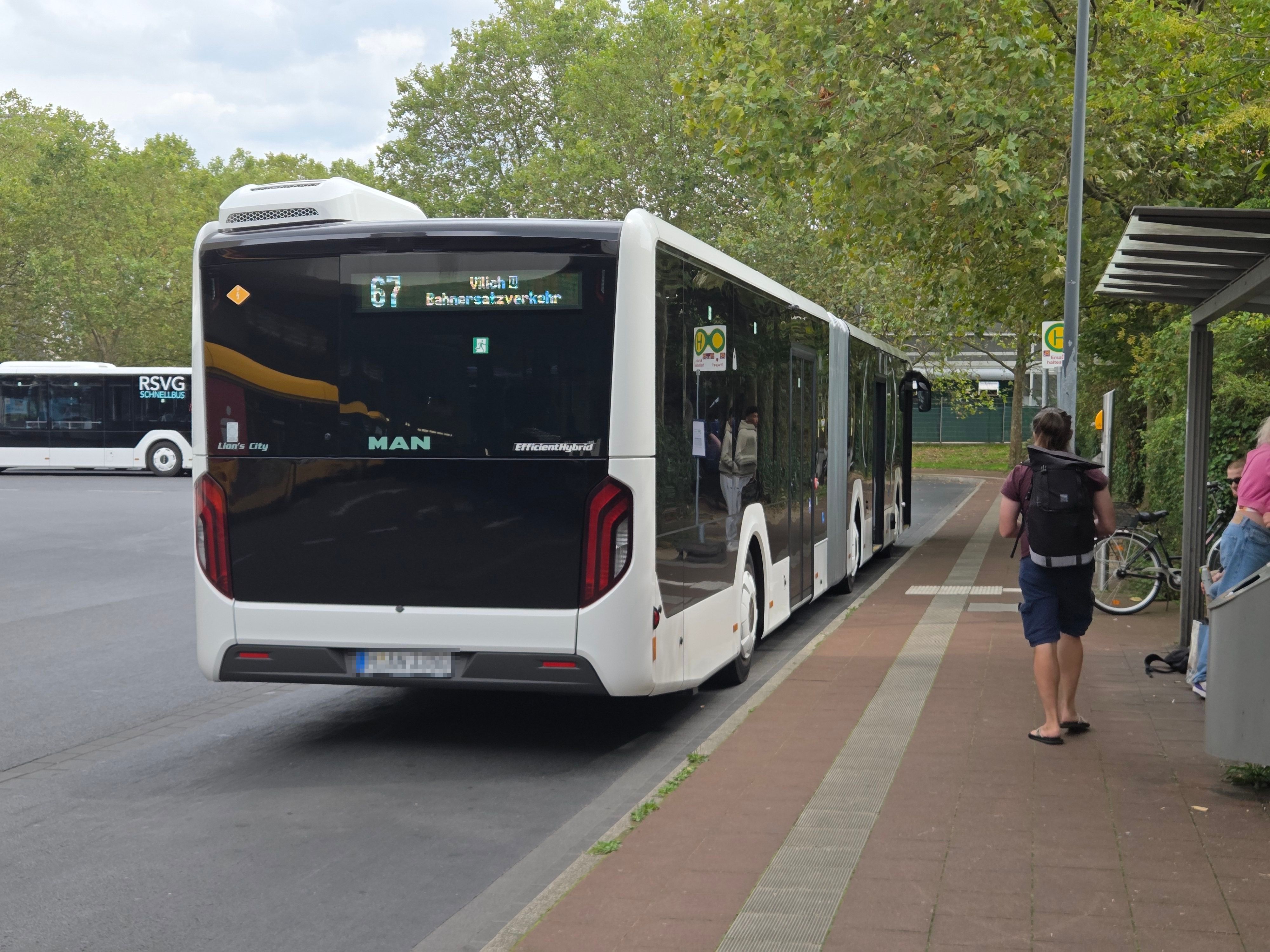 Seit dem 2. September fahren Ersatzbusse für die Stadtbahnlinie 66 zwischen Siegburg und Vilich.