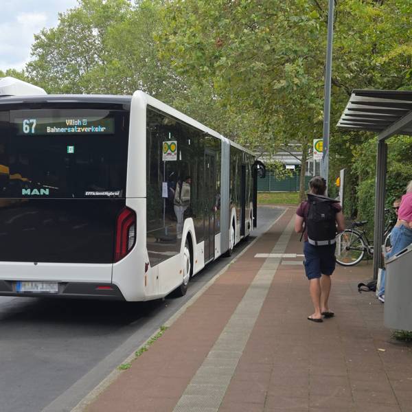 Seit dem 2. September fahren Ersatzbusse für die Stadtbahnlinie 66 zwischen Siegburg und Vilich.