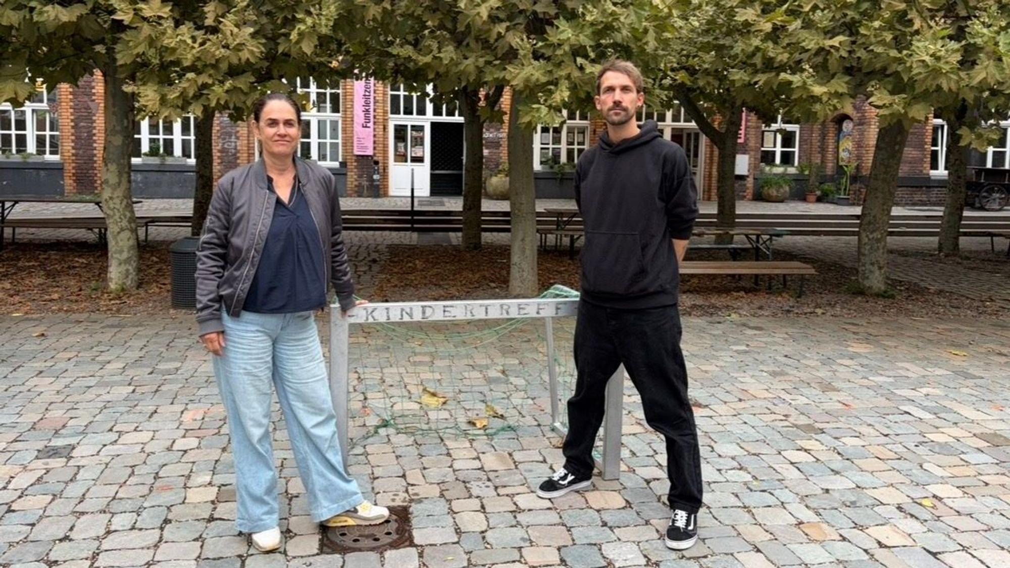 Gregor Kirchner und Anke Schmitz-Traoré bilden die Geschäftsführung des Bürgerzentrums alte Feuerwache.