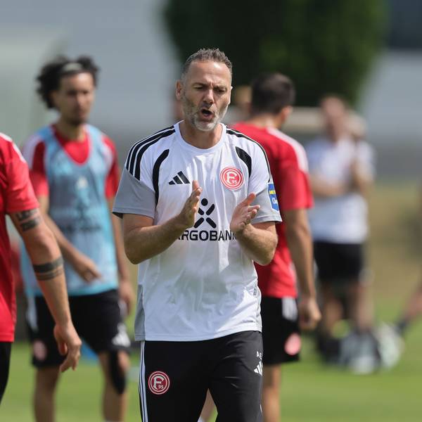 Fortuna Düsseldorf, Training, Trainer Alexander Ende (Fortuna), 07.07.2026, Bild: Herbert Bucco