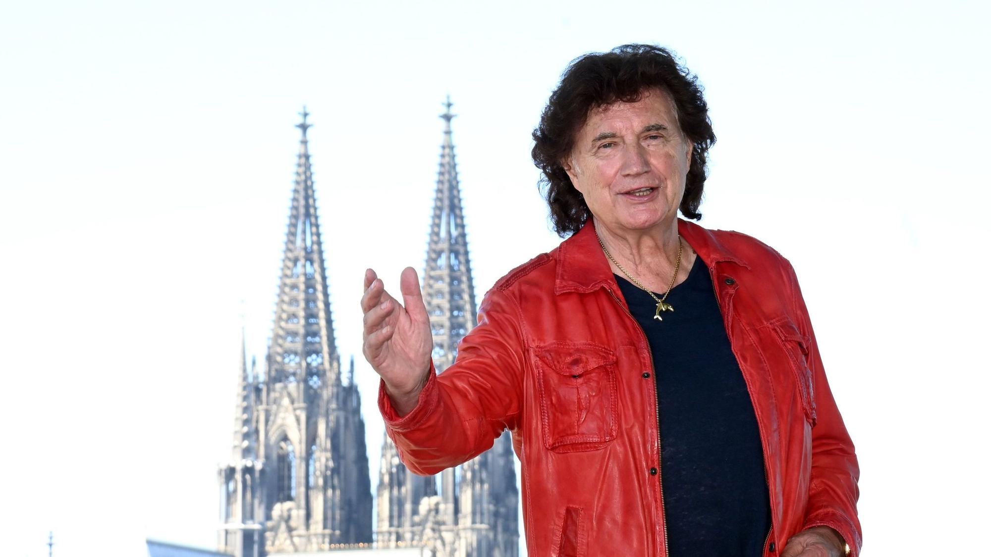Olaf der Flipper vor seinem Auftritt in Köln.