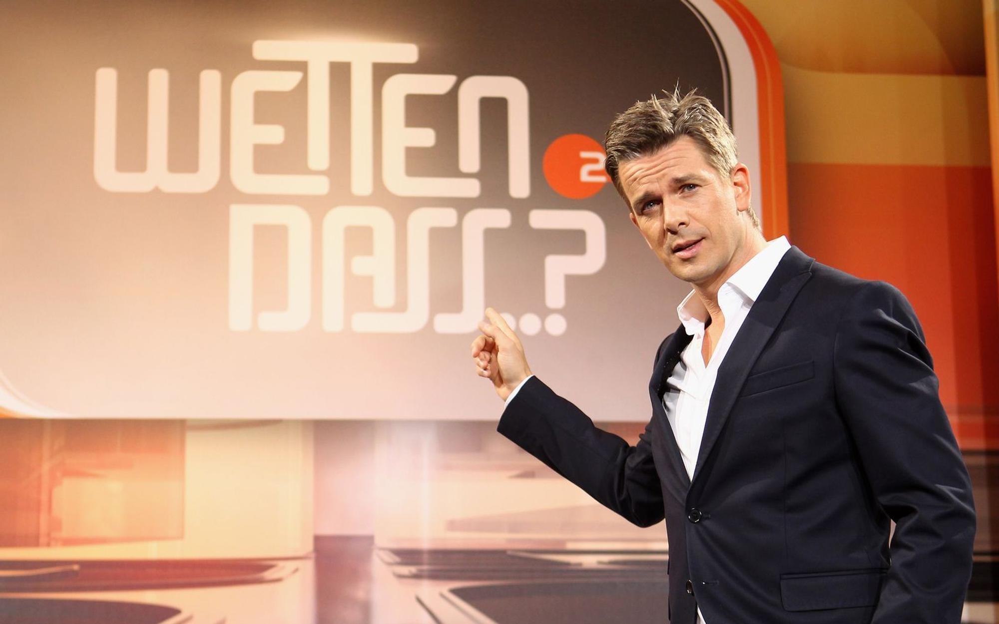 Von 2012 bis 2014 moderierte Markus Lanz die ZDF-Unterhaltungsshow „Wetten, dass..?“. (Bild: Getty Images / Mathis Wienand)