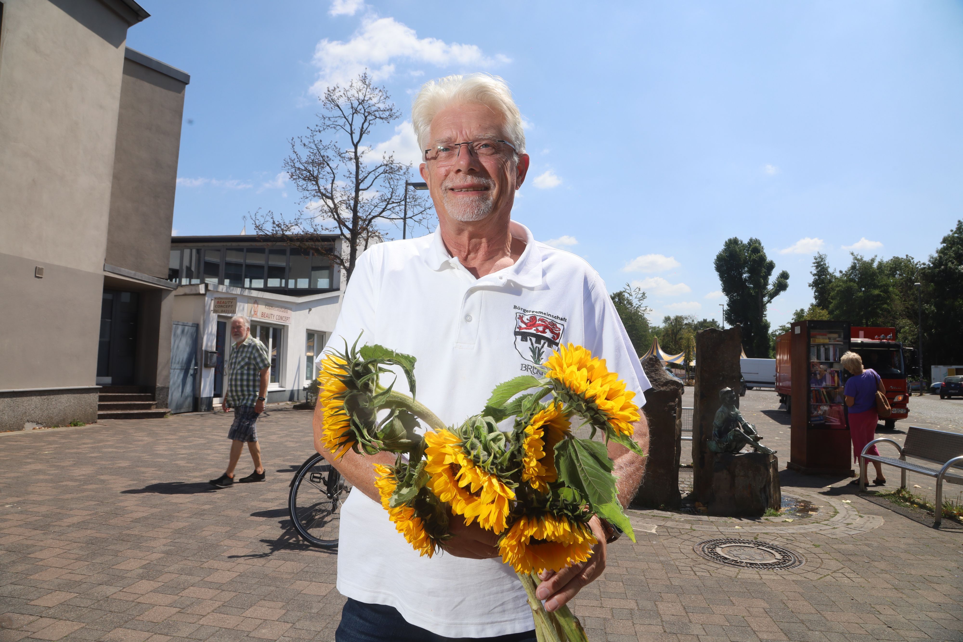 Heinz-Dieter Richmann, der sich in Brück vielfältig engagiert