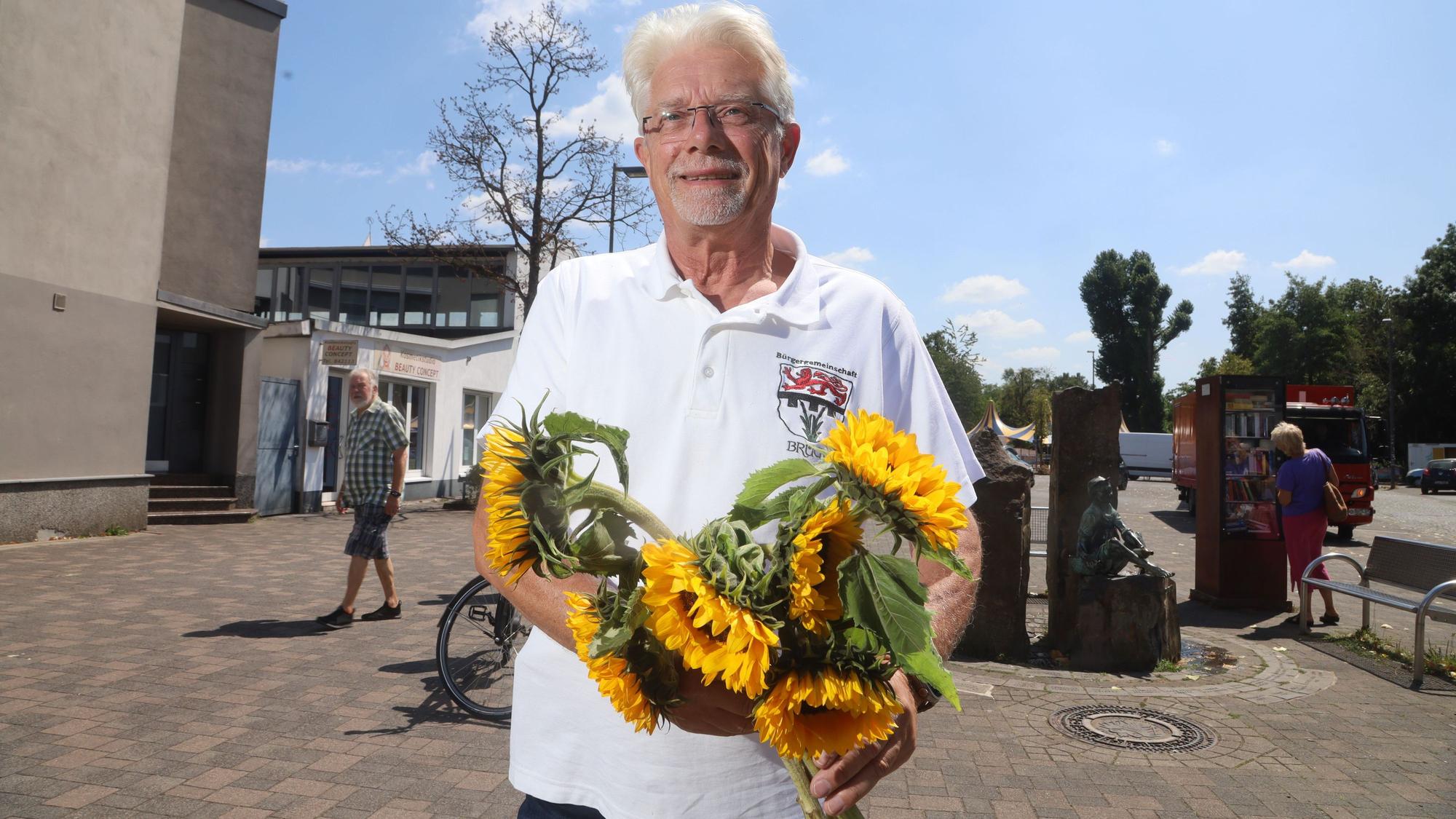 Heinz-Dieter Richmann, der sich in Brück vielfältig engagiert
