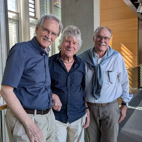 Die Initiatoren: Wolfgang Oelsner (von links), Bömmel Lückerath und Bernhard Conin.