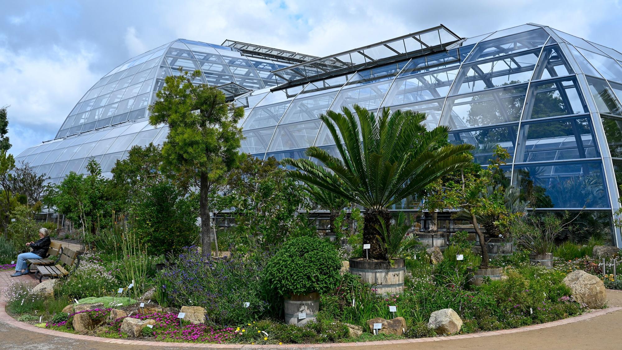 Die neuen Schaugewächshäuser in Flora und Botanischem Garten.
