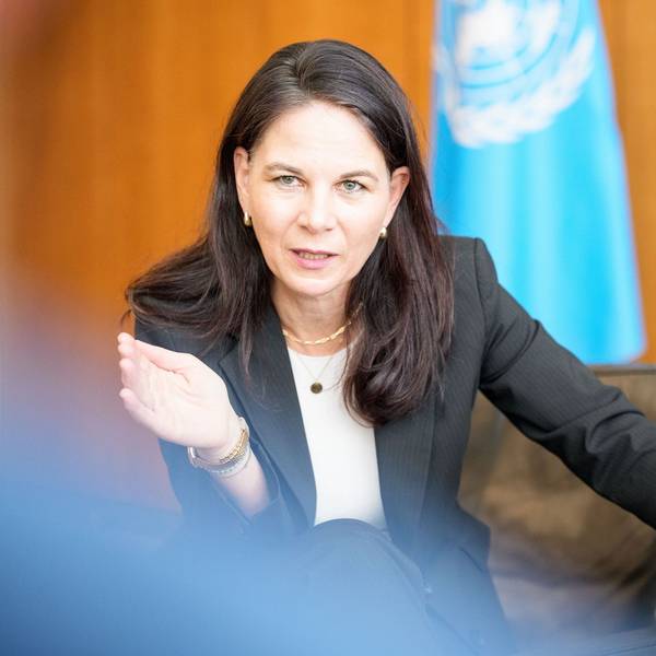 Annalena Baerbock bei der UN