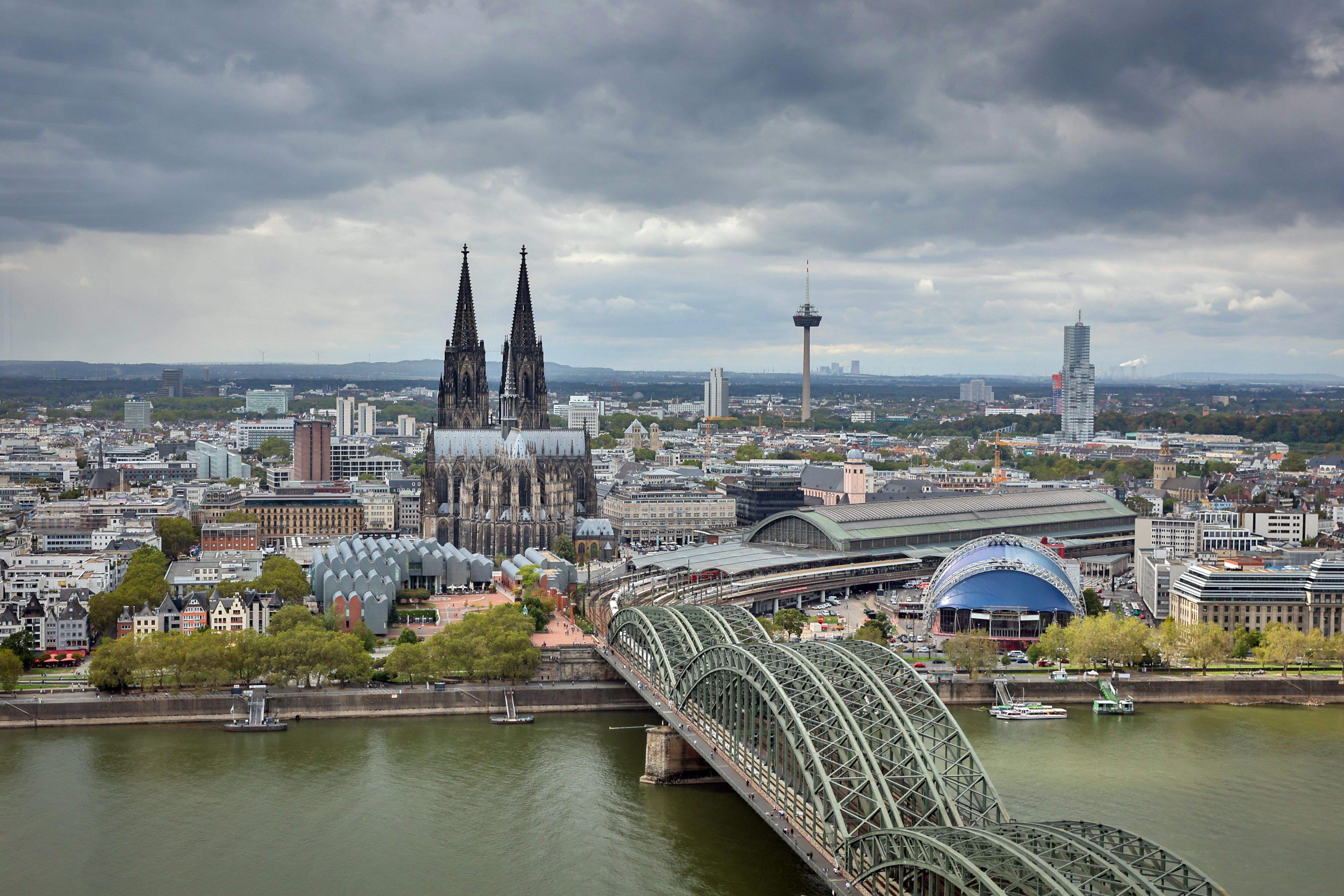 Das Wetter wird ungemütlicher, auch in Köln.