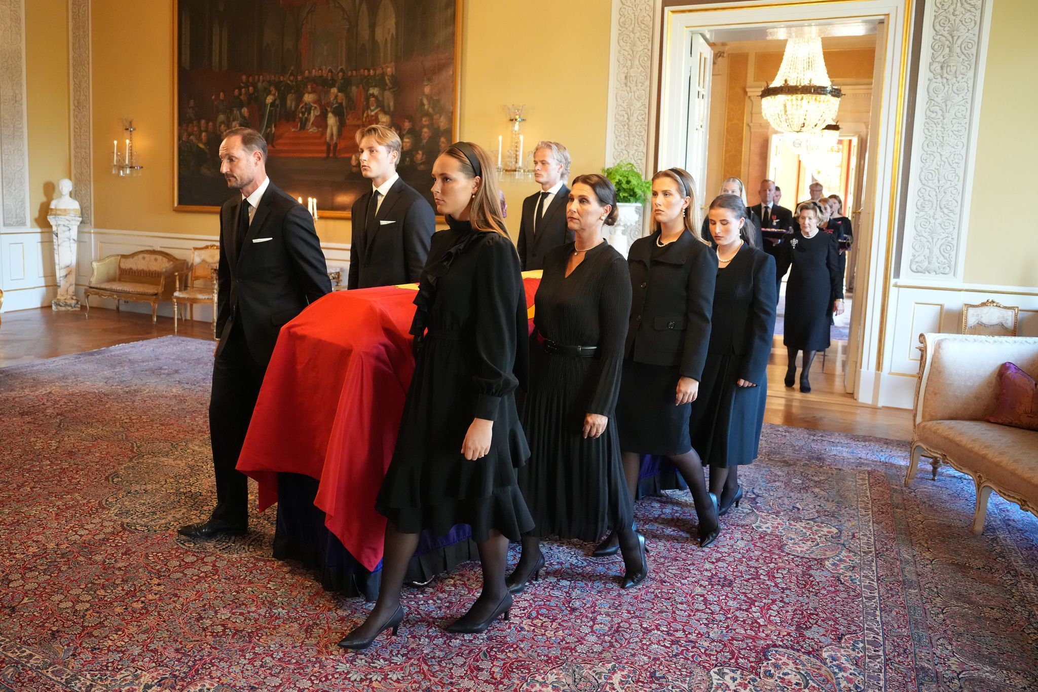 Nach dem Tod von König Harald