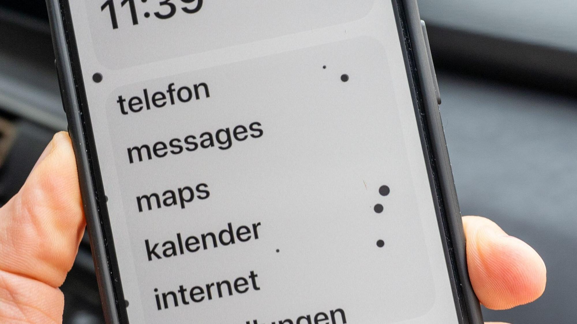 „Fahrzeug-Bewegungshinweise“ auf einem iPhone