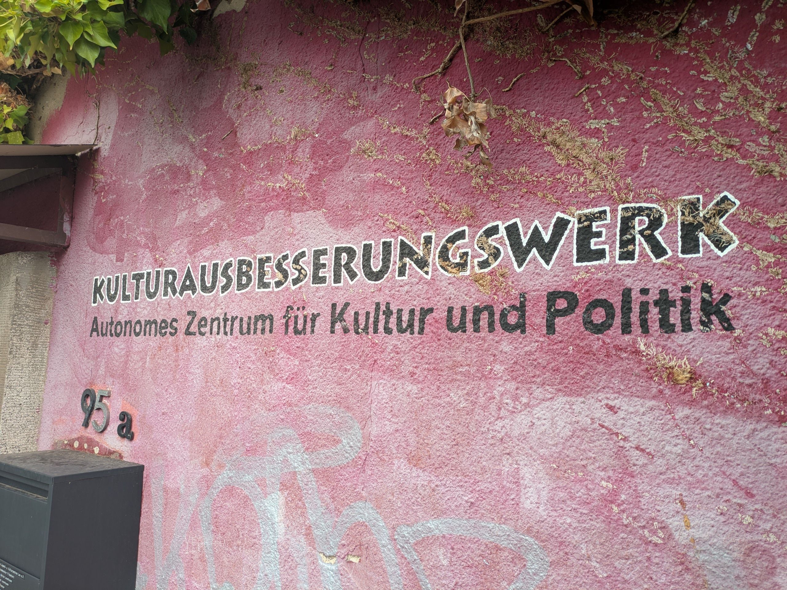 Der Schriftzug des KAW