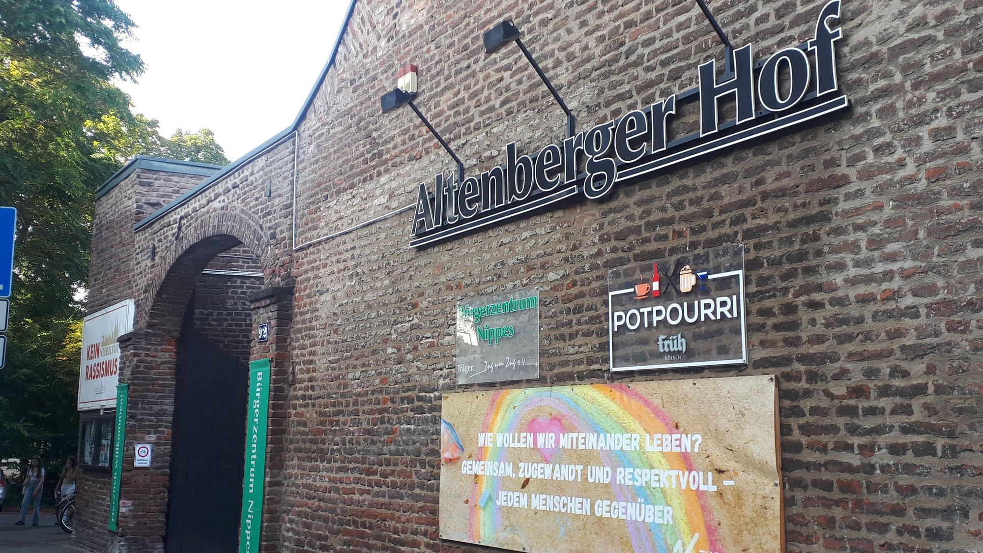 Das Bürgerzentrum Altenberger Hof ist das Herz von Nippes.