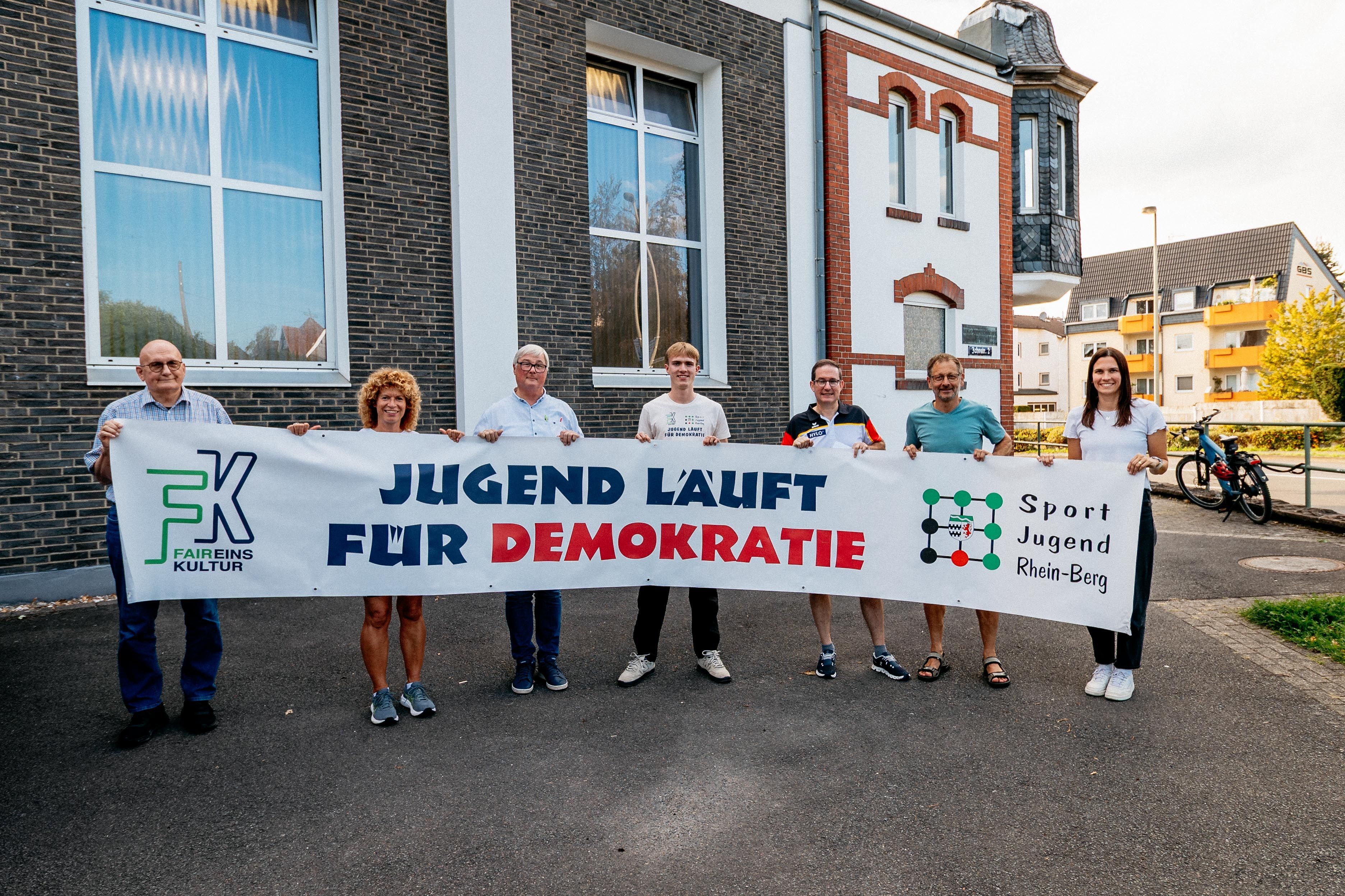 Der Vorstand des Burscheider Stadtlaufs, der dieses Jahr zum 24. Mal stattfinden wird.
