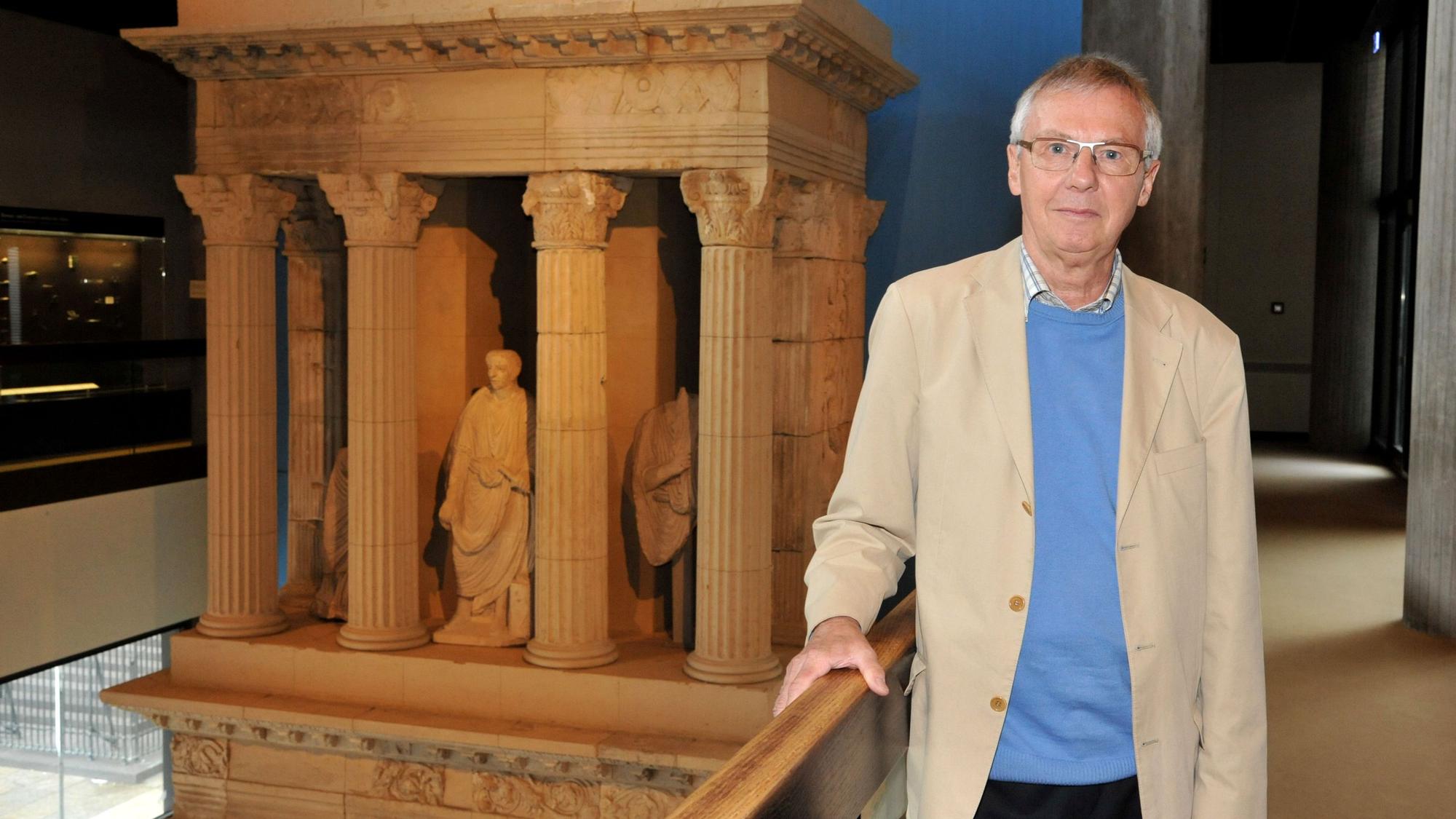 Josef Gens entdeckte das Poblicius-Grabmal unter dem Haus seiner Eltern.