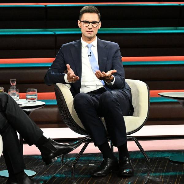 In der ZDF-Sendung machte Sepp Müller keinen Hehl daraus, wie zerrissen die Union mittlerweile ist. (Bild: Cornelia Lehmann / ZDF)