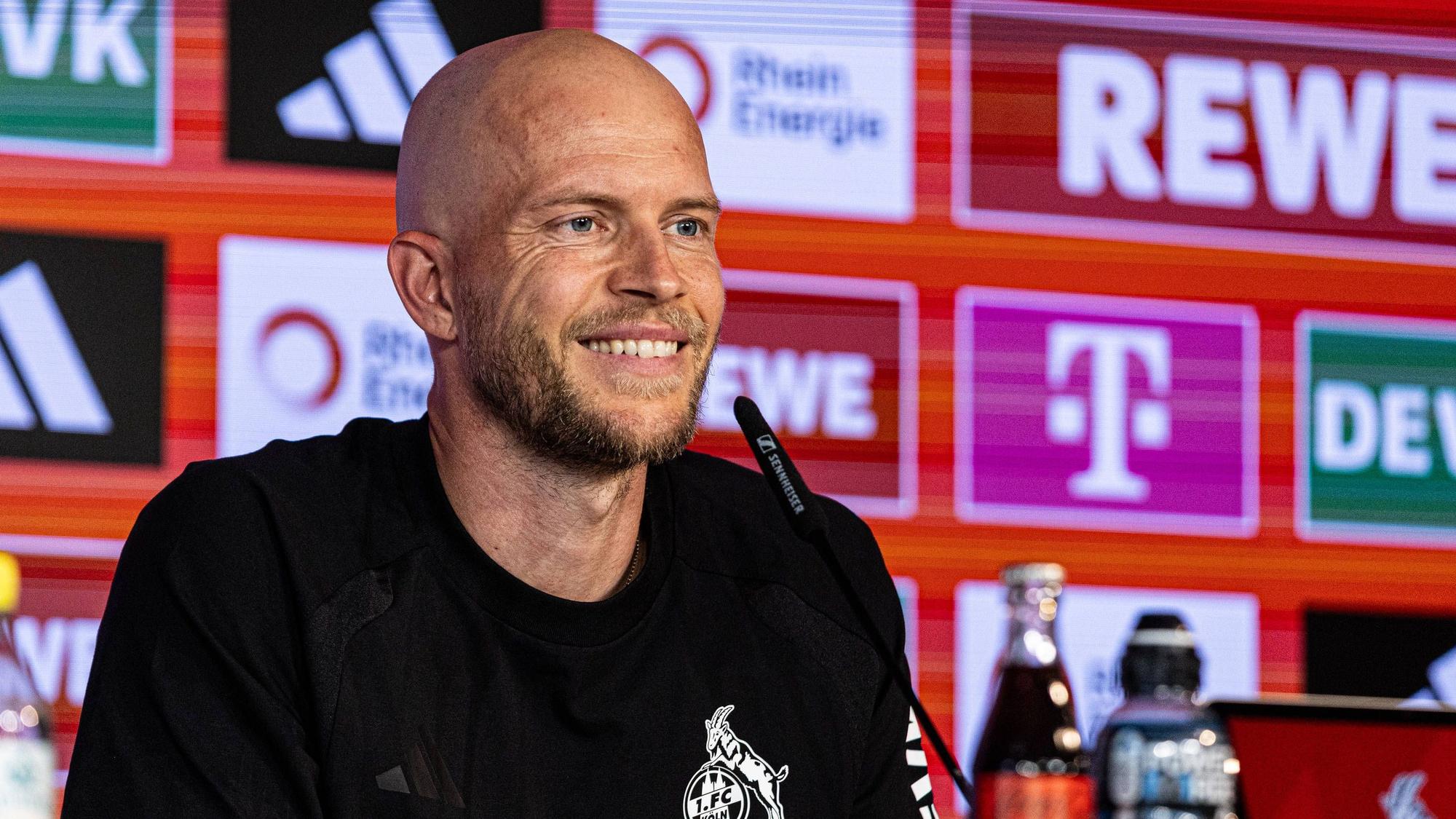 Pressekonferenz, 1.FC Köln 11.09.2026 Rene Wagner Cheftrainer, 1. FC Köln während der Pressekonferenz vor dem Bundesligaspiel gegen SV Werder Bremen. Pressekonferenz, 1.FC Köln Geißbockheim, Köln 11.09.2026 *** Press Conference, 1 FC Köln, September 11, 2026: Rene Wagner, Head Coach of 1 FC Köln, during the press conference ahead of the Bundesliga match against SV Werder Bremen. Press Conference, 1 FC Köln, Geißbockheim, Cologne, September 11, 2026 Copyright: xBEAUTIFULxSPORTS/Buriakovx