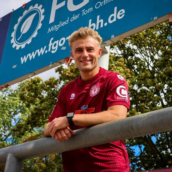 Fortuna Kölns Neuzugang Cedric Harenbrock soll mit seiner Erfahrung beim Klassenerhalt erhalten.