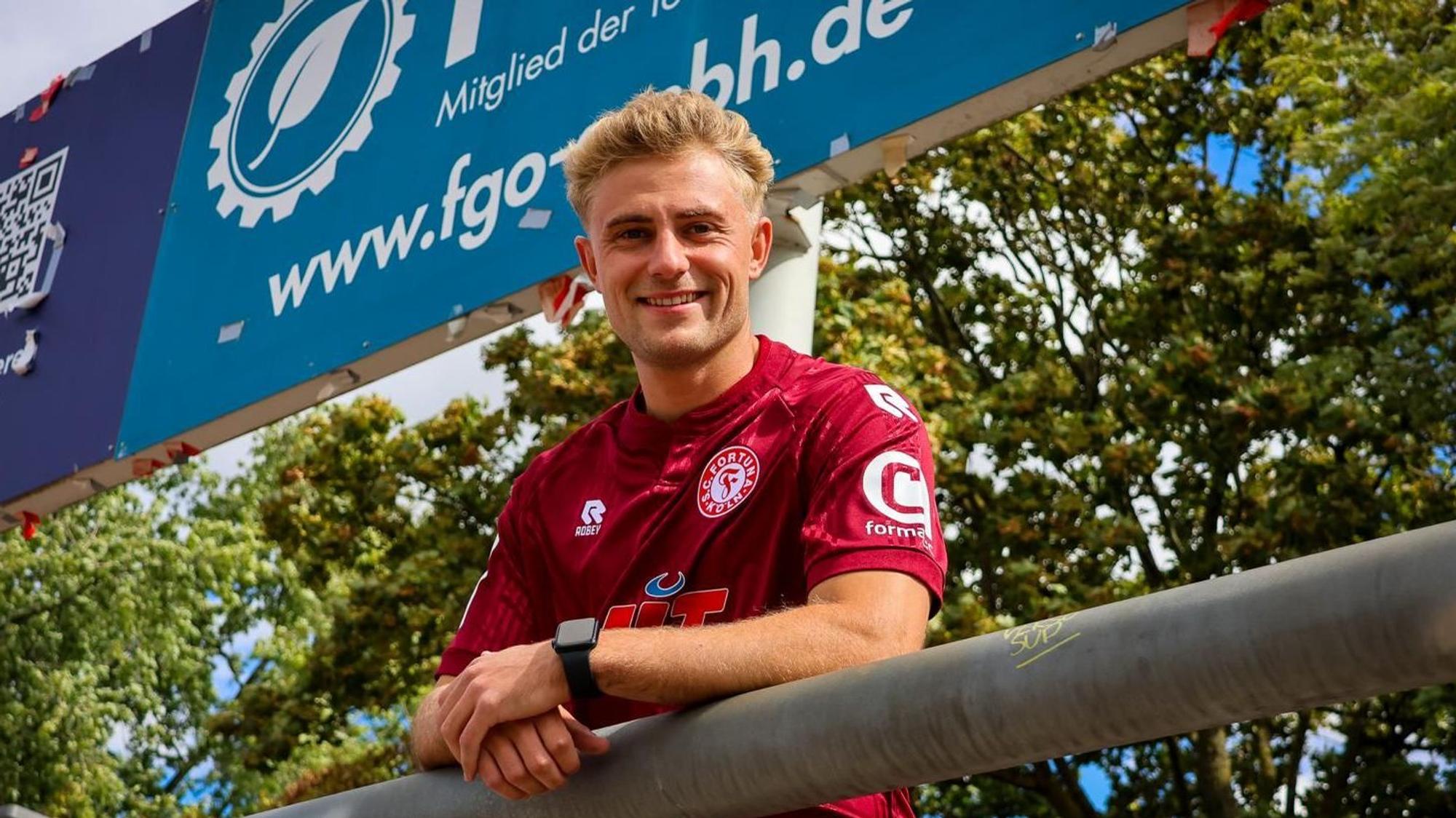 Fortuna Kölns Neuzugang Cedric Harenbrock soll mit seiner Erfahrung beim Klassenerhalt erhalten.