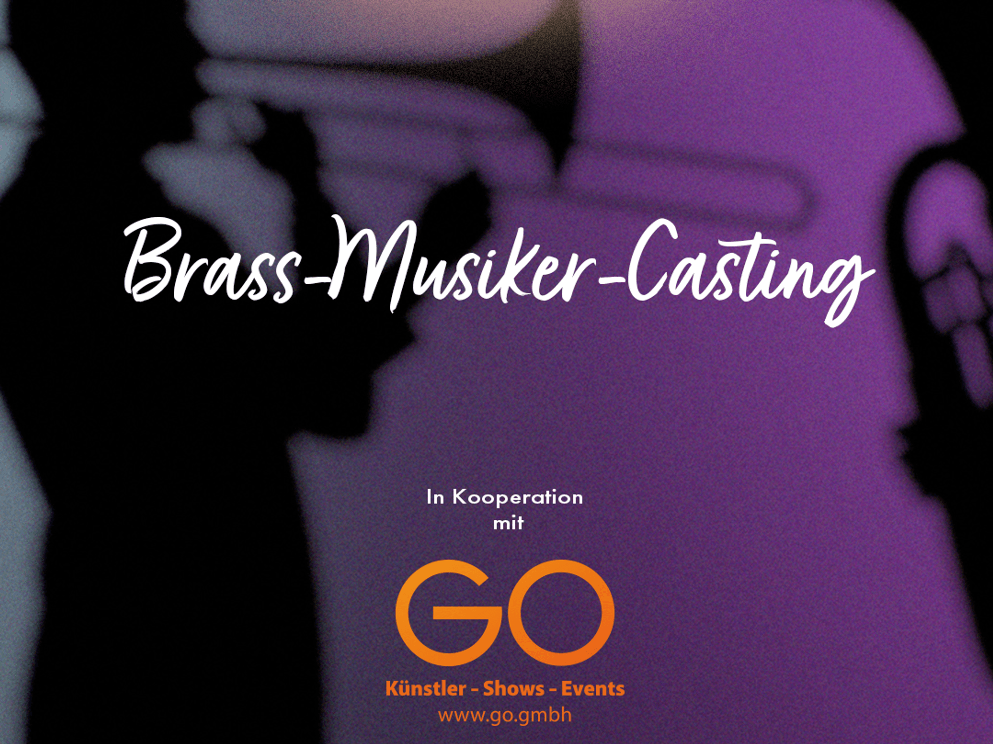 Logo für das Casting.
