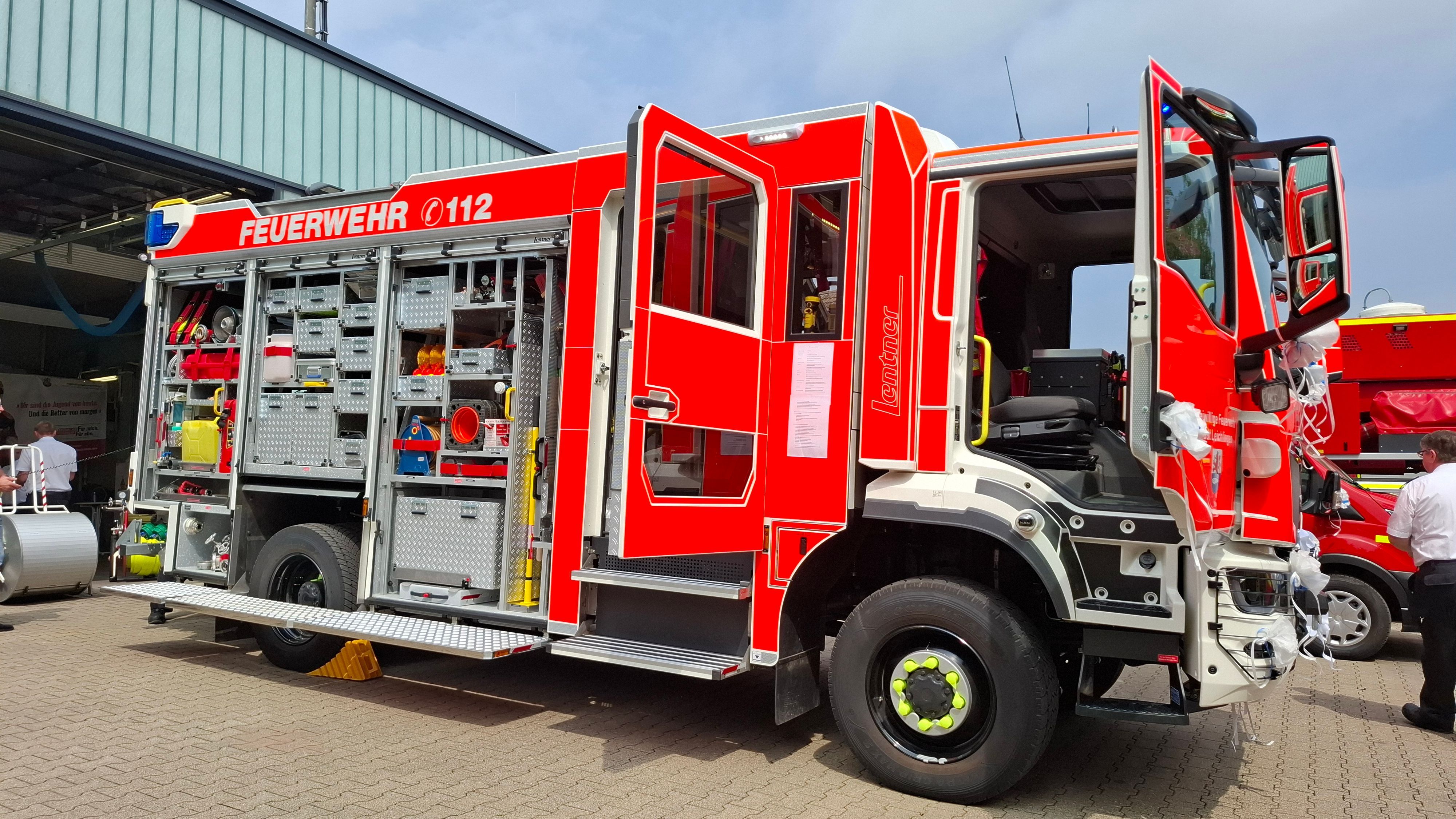 In das Feuerwehrhaus in Witzhelden wurde eingebrochen. Die Täter machten offenbar keine Beute.