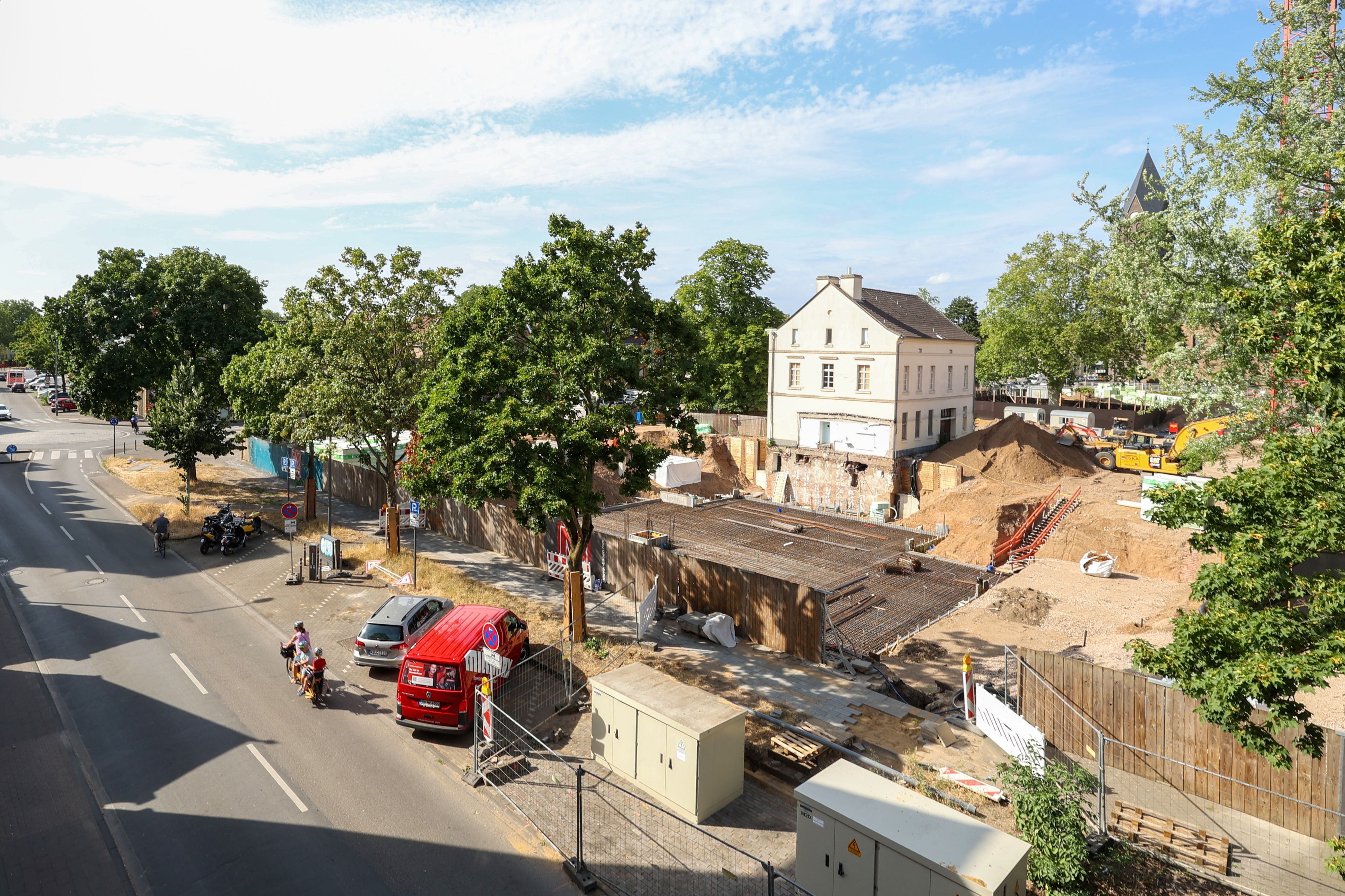 Die Baustelle am Lindweiler Hof