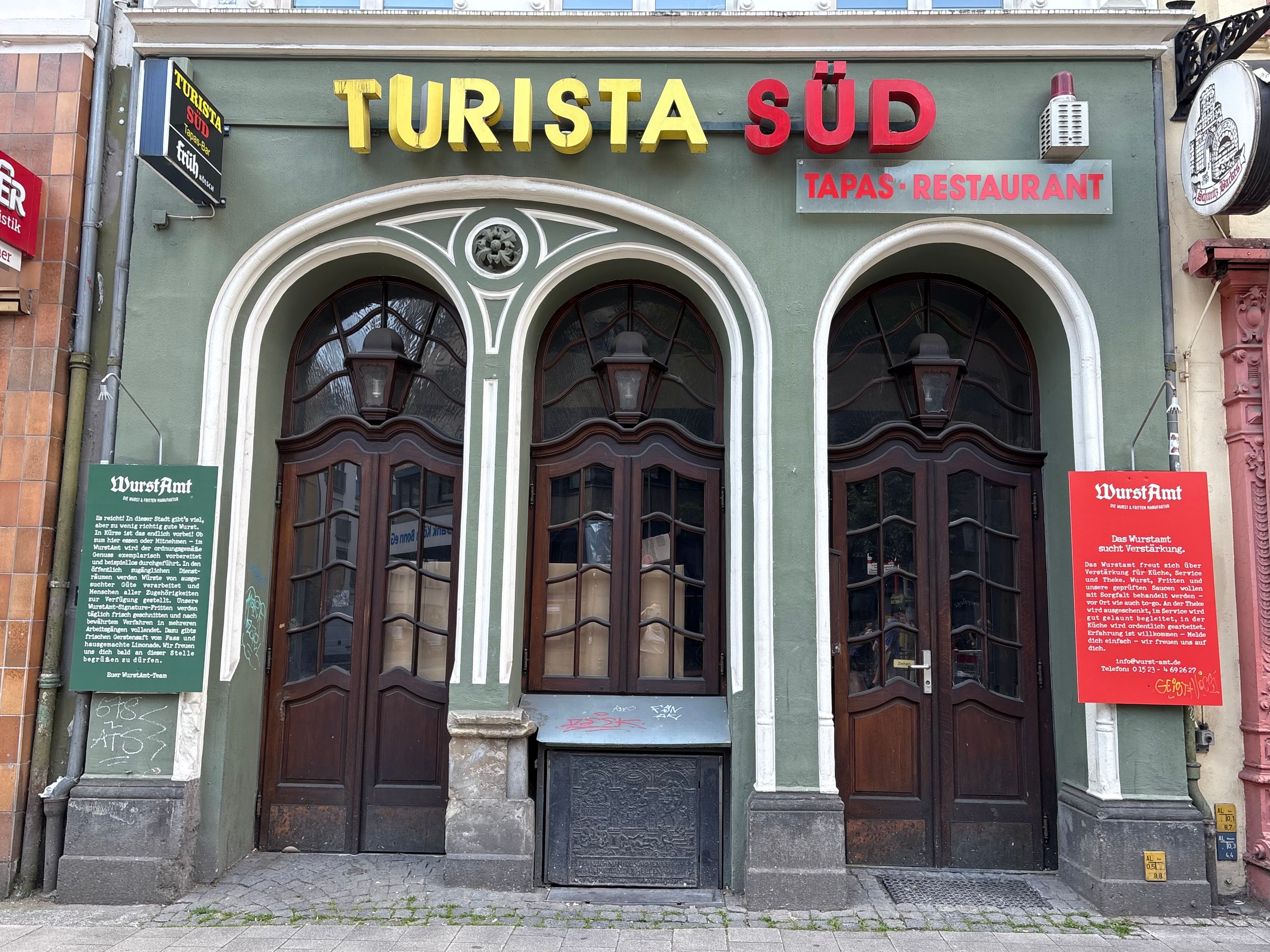 Wurstamt von vorne.