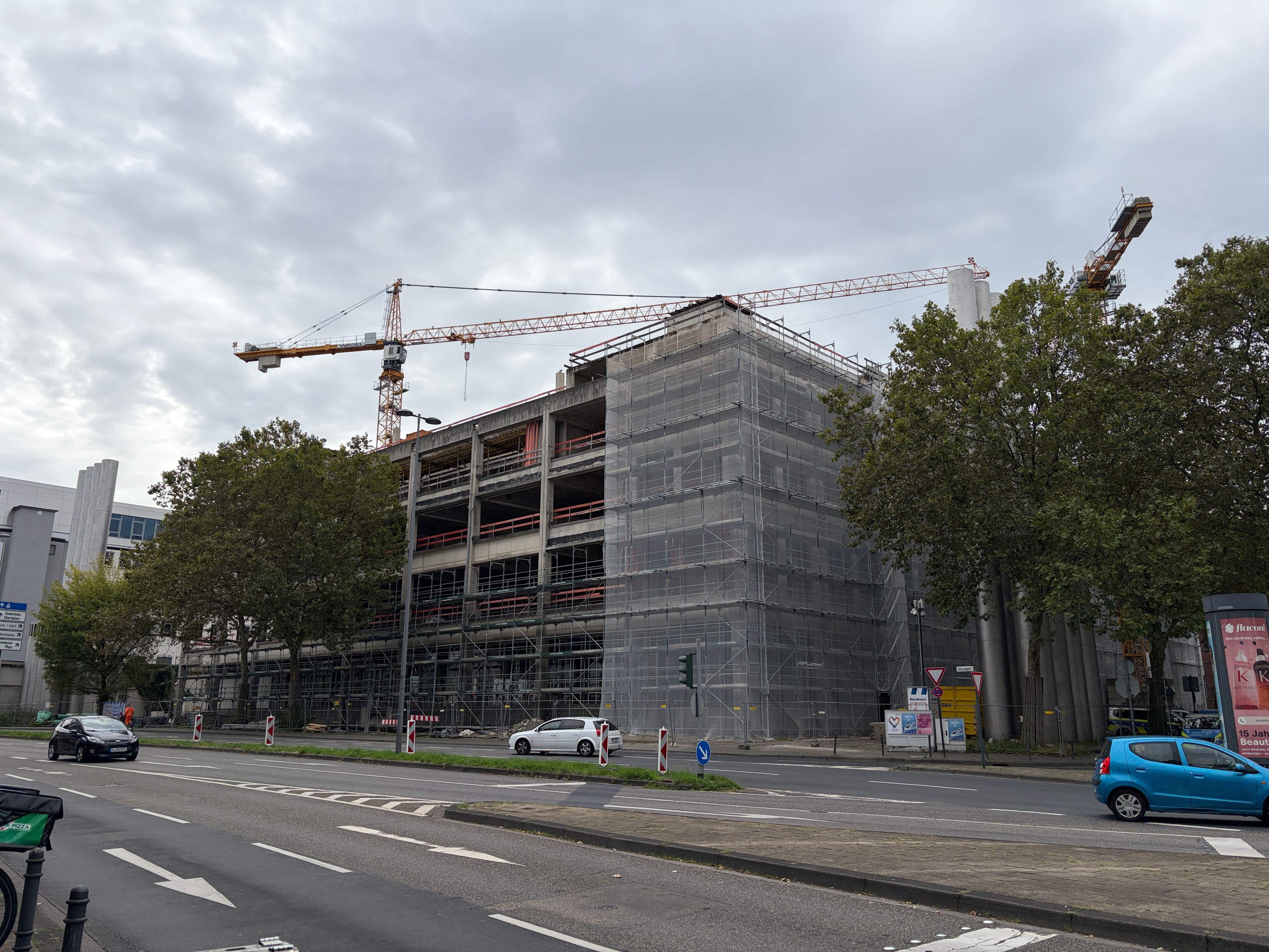 So sieht die Baustelle derzeit aus.