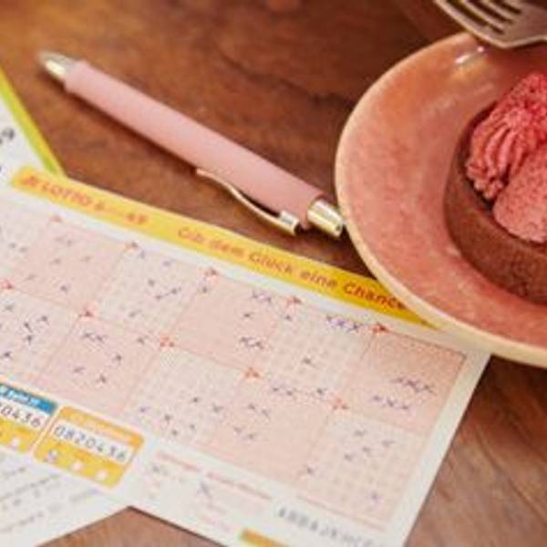 Lotto 6aus49 Spielschein.
