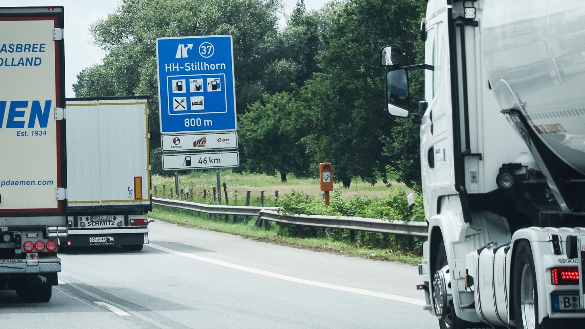 Spediteure leiden unter den hohen Dieselpreisen.