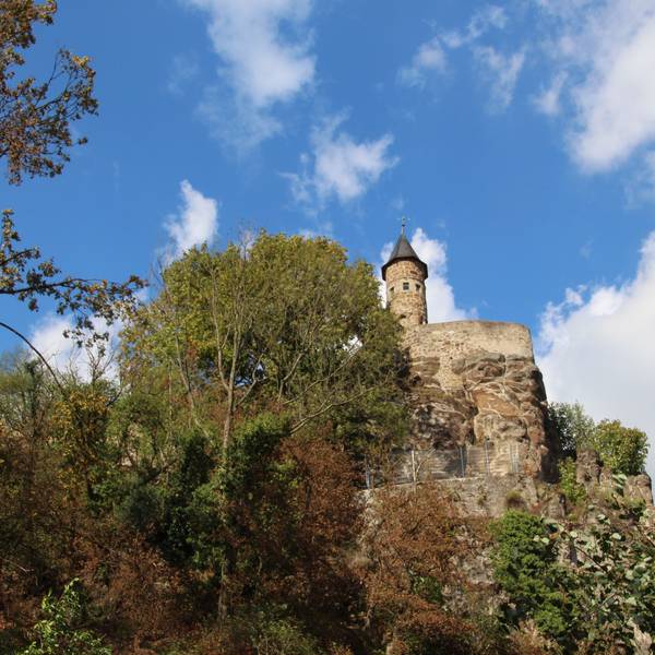 Das Johannistürmchen auf dem Michaelsberg in Siegburg.