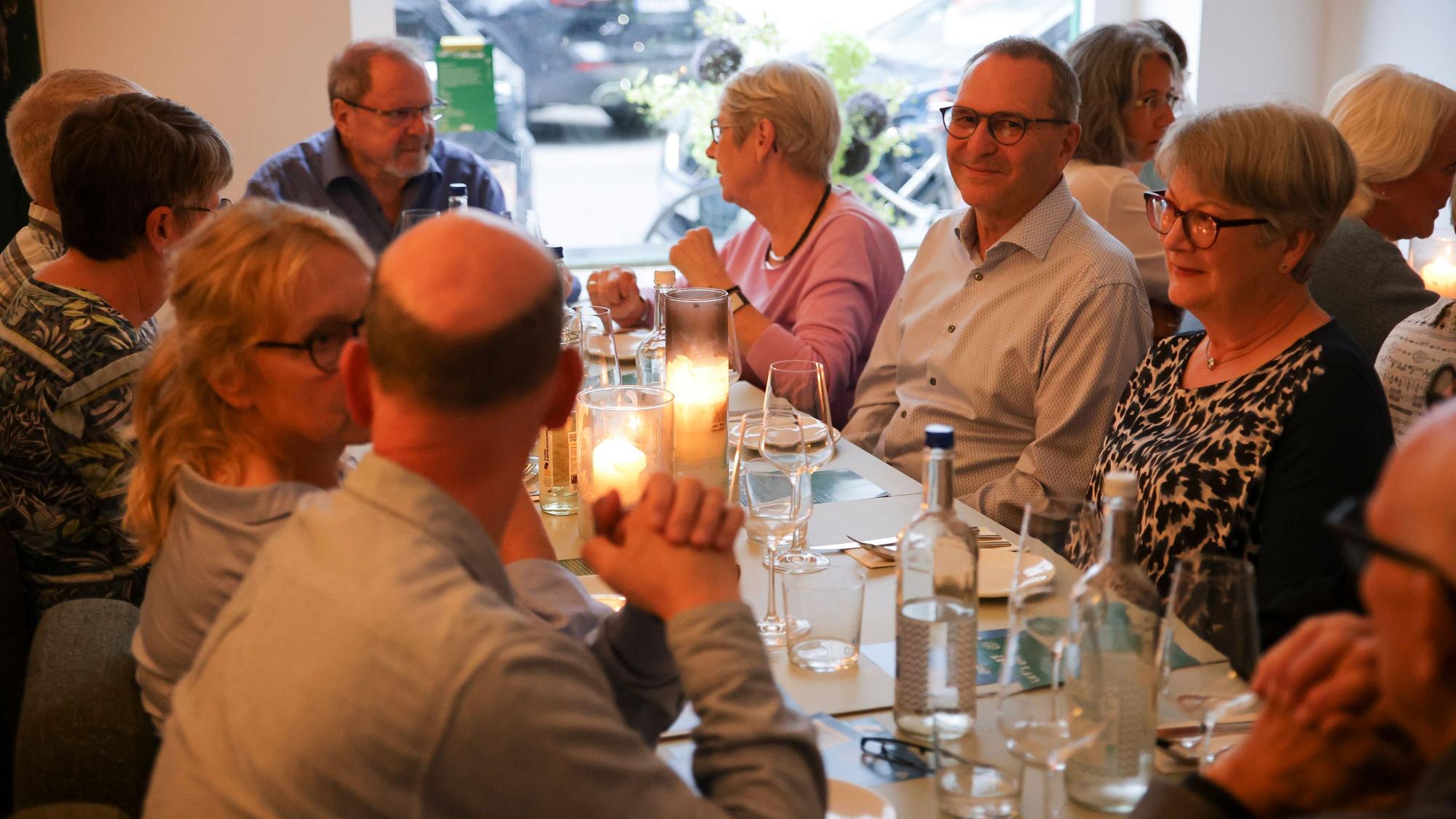 17.09.2026, Köln: Dinner im Rahmen des KSTA Genussclub im Restaurant Onda. Foto:Dirk Borm