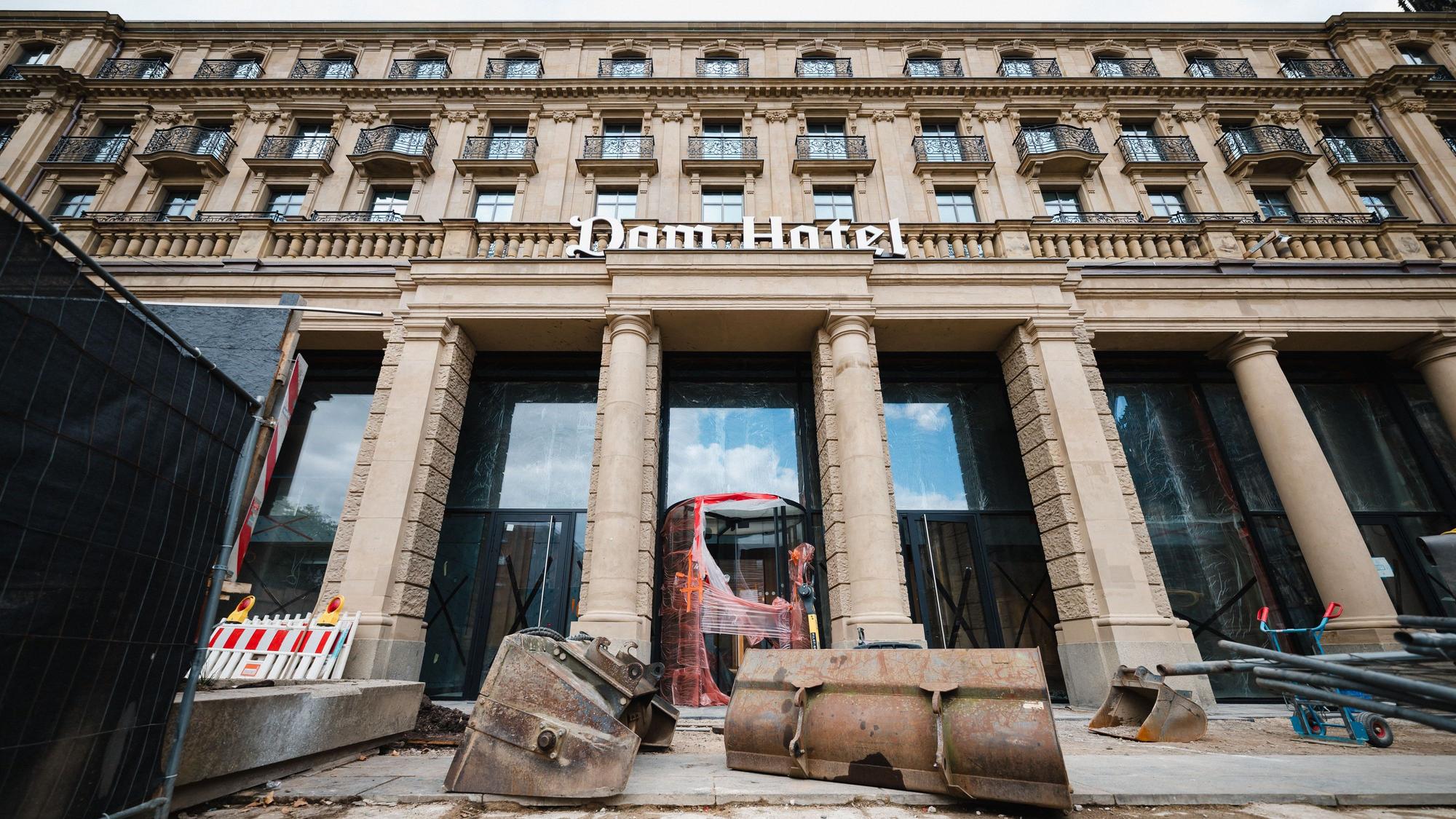Das Dom-Hotel, aufgenommen am Freitag.