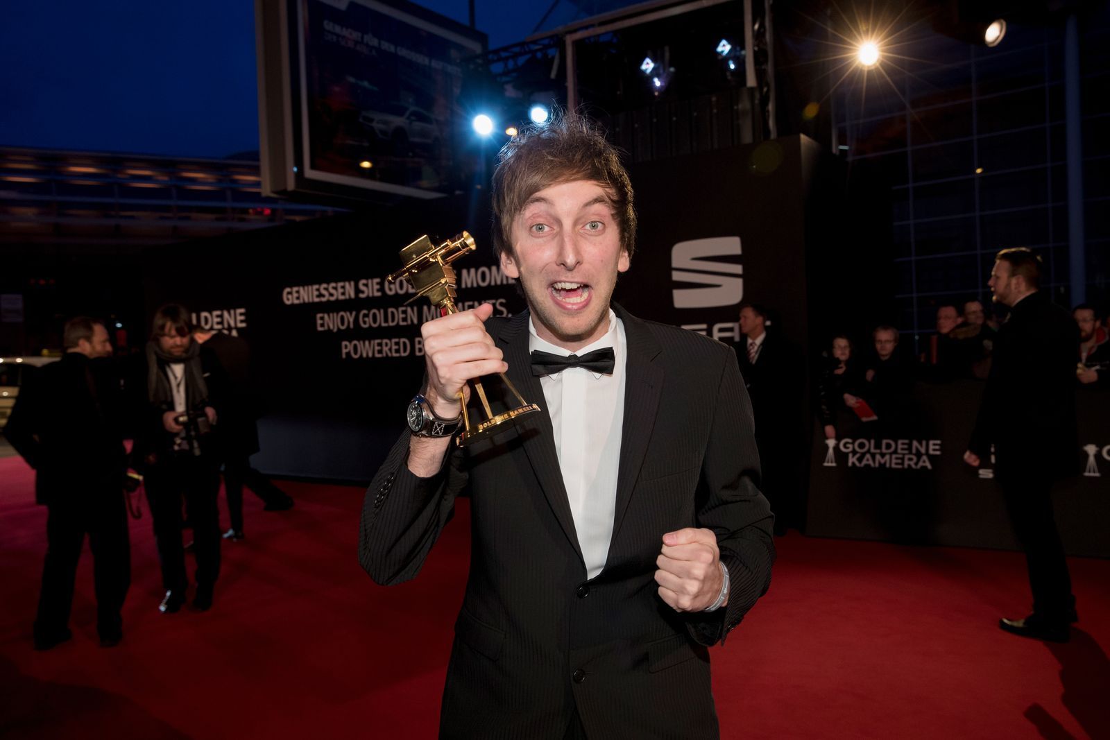 Torge Oelrich (Freshtorge) ist schon seit 20 Jahren im Geschäft. Was mit kleinen Clips vom Sofa aus begann, gipfelte in einer Karriere als Content Creator. Längst hat er auch in der Fernsehwelt einen Namen. (Bild: 2017 Getty Images/Andreas Rentz)