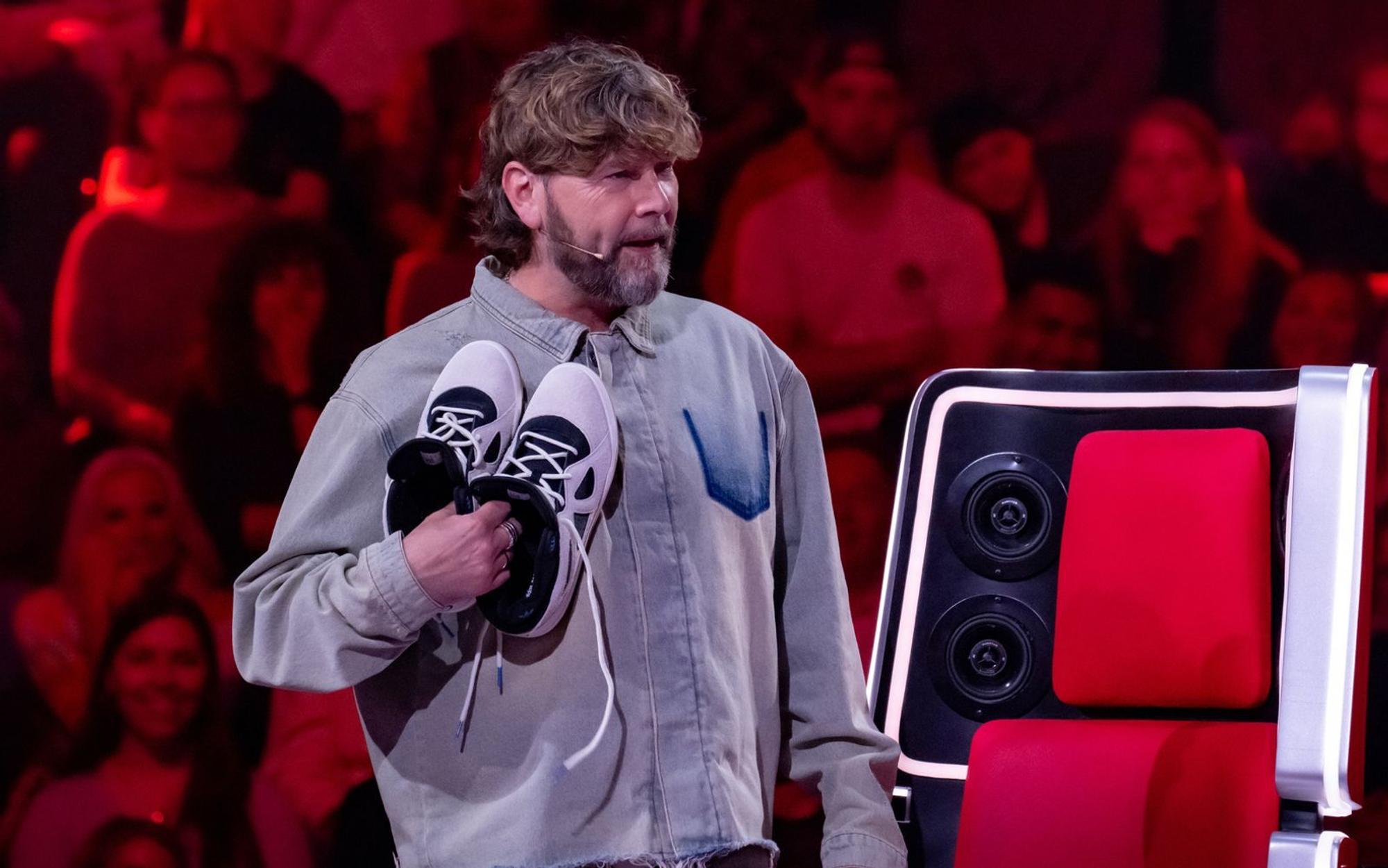 Rea Garvey versuchte bei „The Voice of Germany“ alles, um ein Talent von seinem Team zu überzeugen - sehr zum Missmut der anderen Coaches. (Bild: Joyn / Claudius Pflug)
