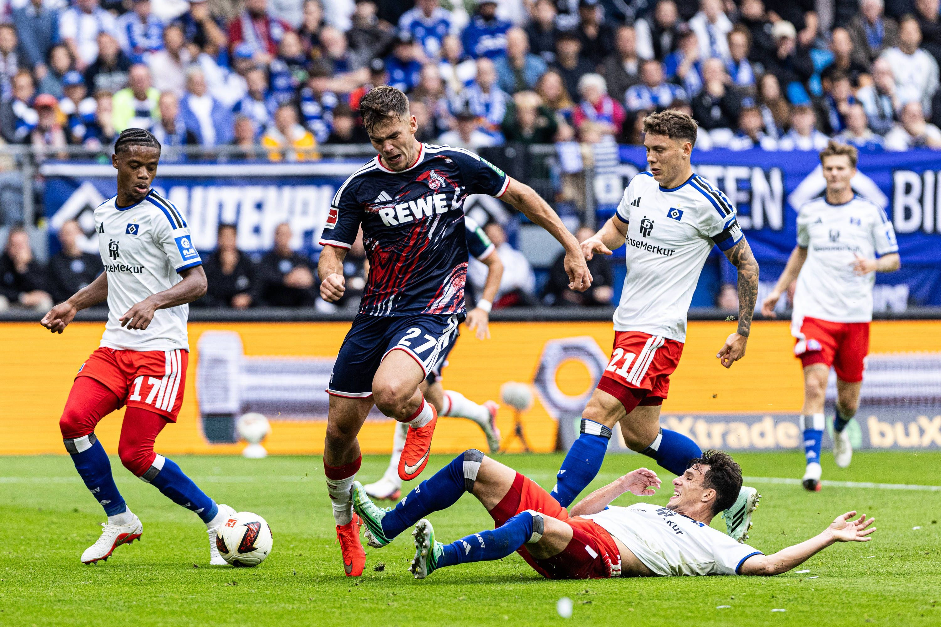 Thijs Dallinga konnte sich am Samstag in Hamburg nicht entscheidend durchsetzen.