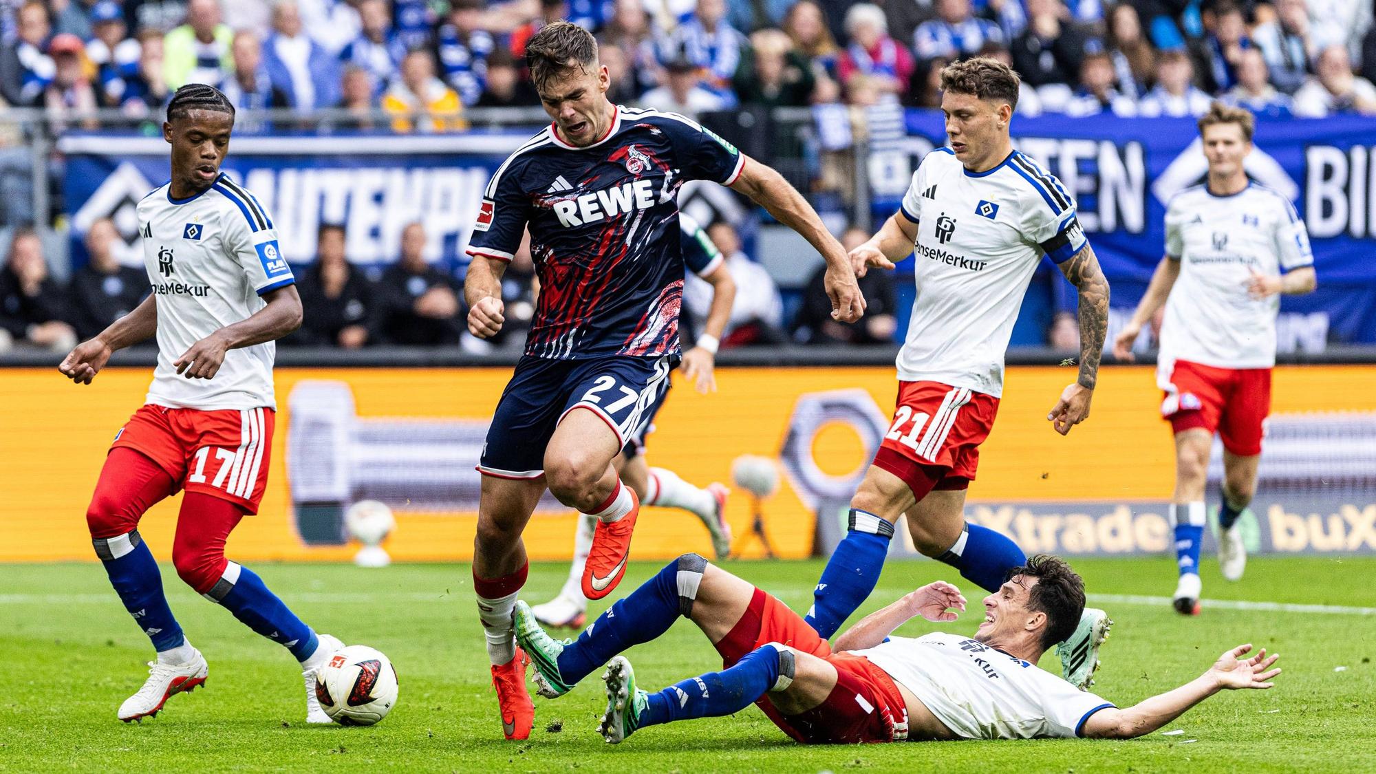 Thijs Dallinga konnte sich am Samstag in Hamburg nicht entscheidend durchsetzen.
