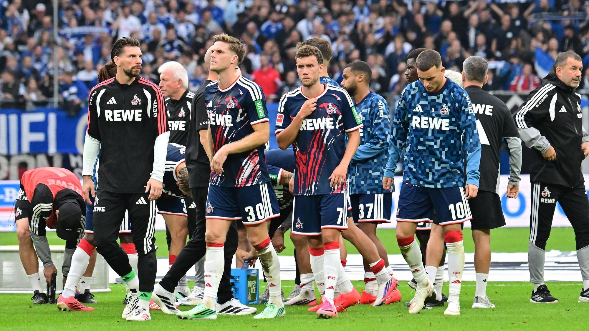 Die FC-Profis verließen Hamburg schwer geschlagen.