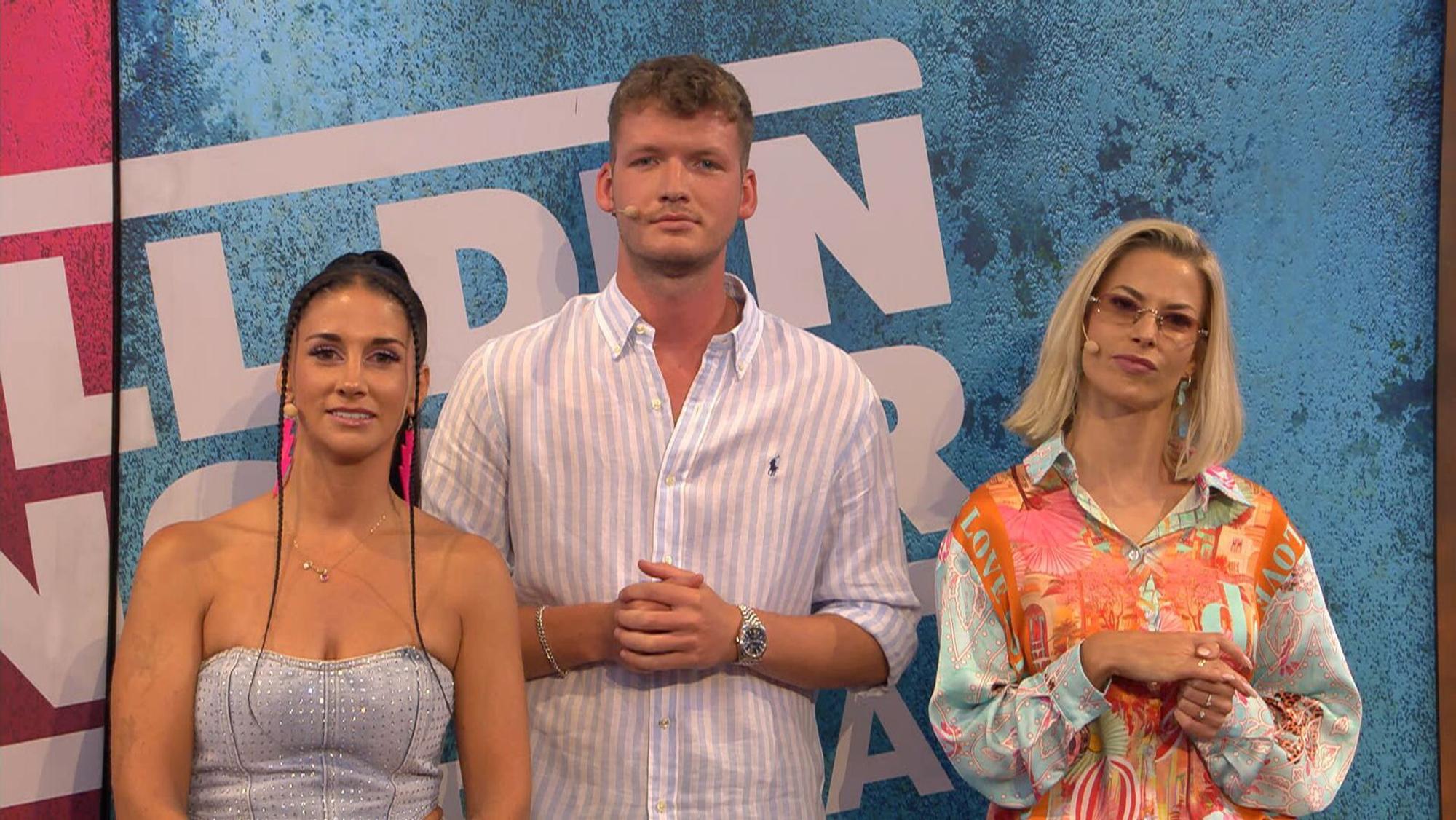 Wäre es nach Llambi gegangen, hätte das Mallorca-Trio die Hauptspeise nicht mit 19:23 verloren. (Bild: RTL)