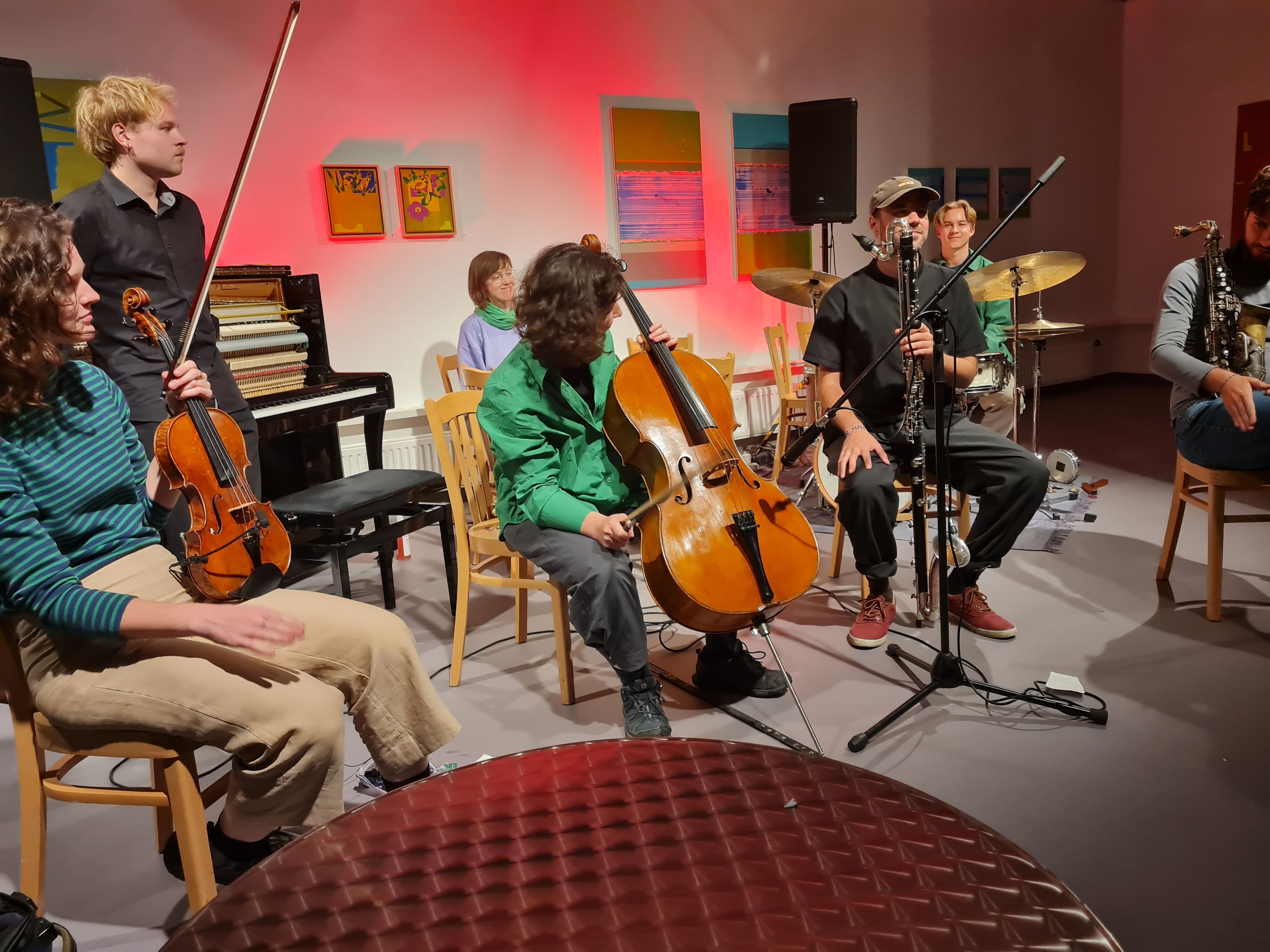 Die Formation „Initial Conditions“ faszinierte beim Festival Experimentale.