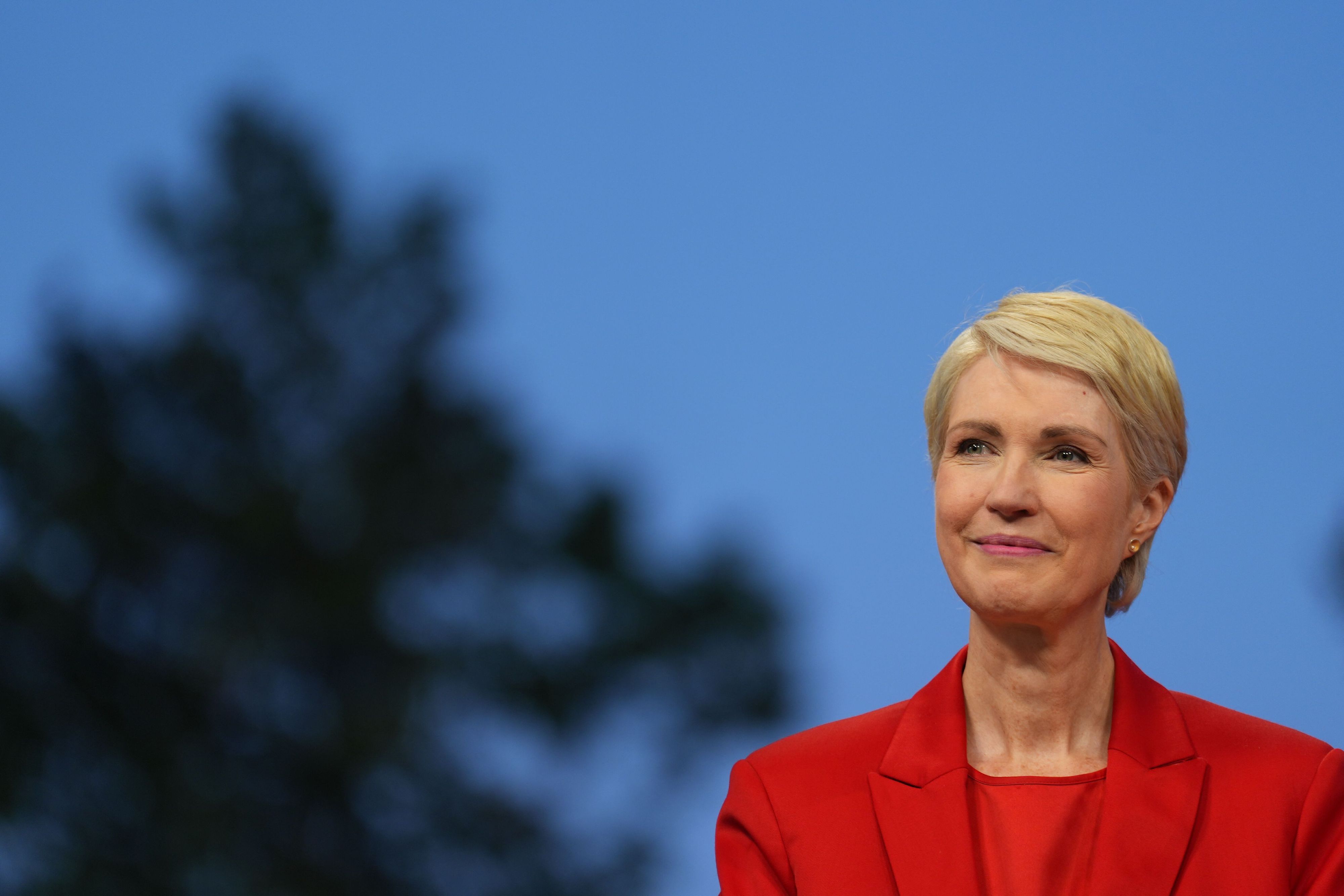 Manuela Schwesig konnte mit der SPD in Mecklenburg-Vorpommern nach an die AfD herankommen.
