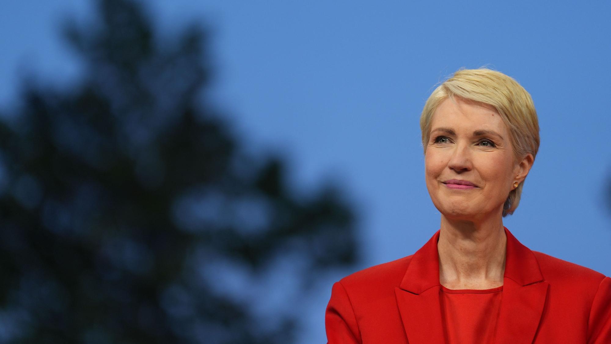 Manuela Schwesig konnte mit der SPD in Mecklenburg-Vorpommern nach an die AfD herankommen.