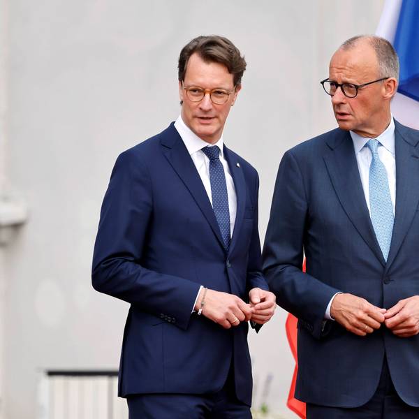 NRW-Ministerpräsident Hendrik Wüst (51) und Bundeskanzler Friedrich Merz (70, beide CDU) pflegen einen professionellen Umgang miteinander.