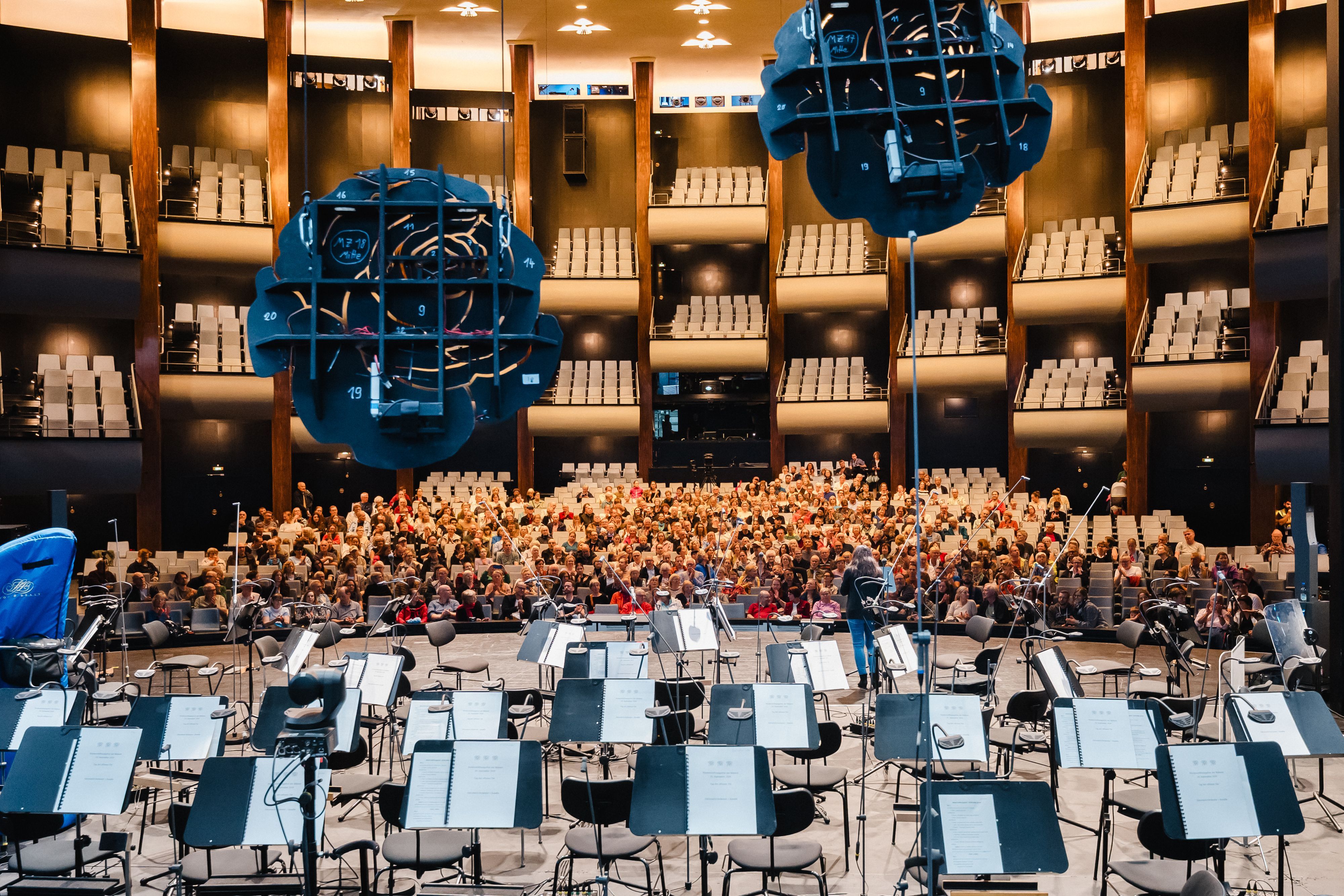 Blick in den Opernsaal