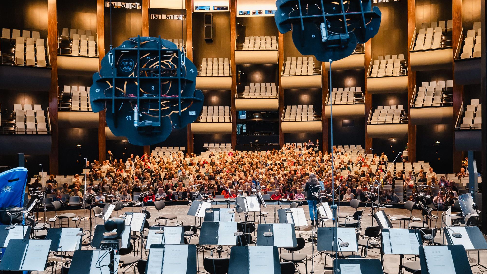 Blick in den Opernsaal