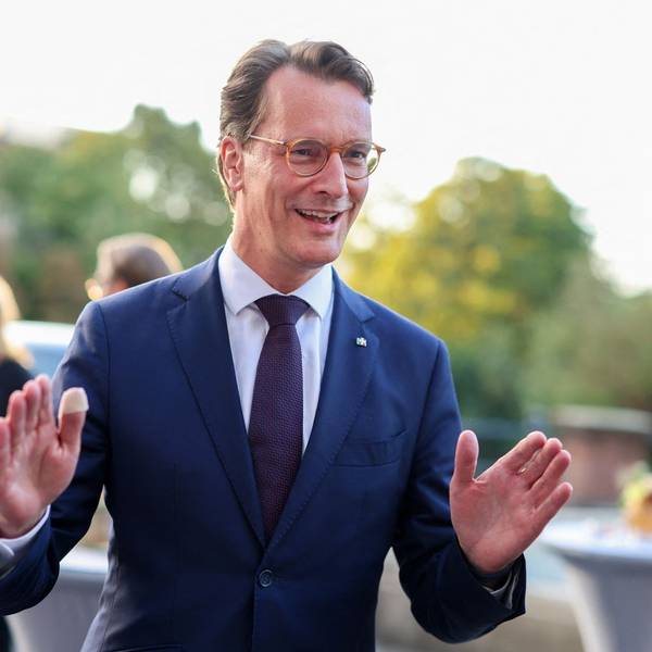 Ministerpräsident Wüst beim Ständehaus-Treff